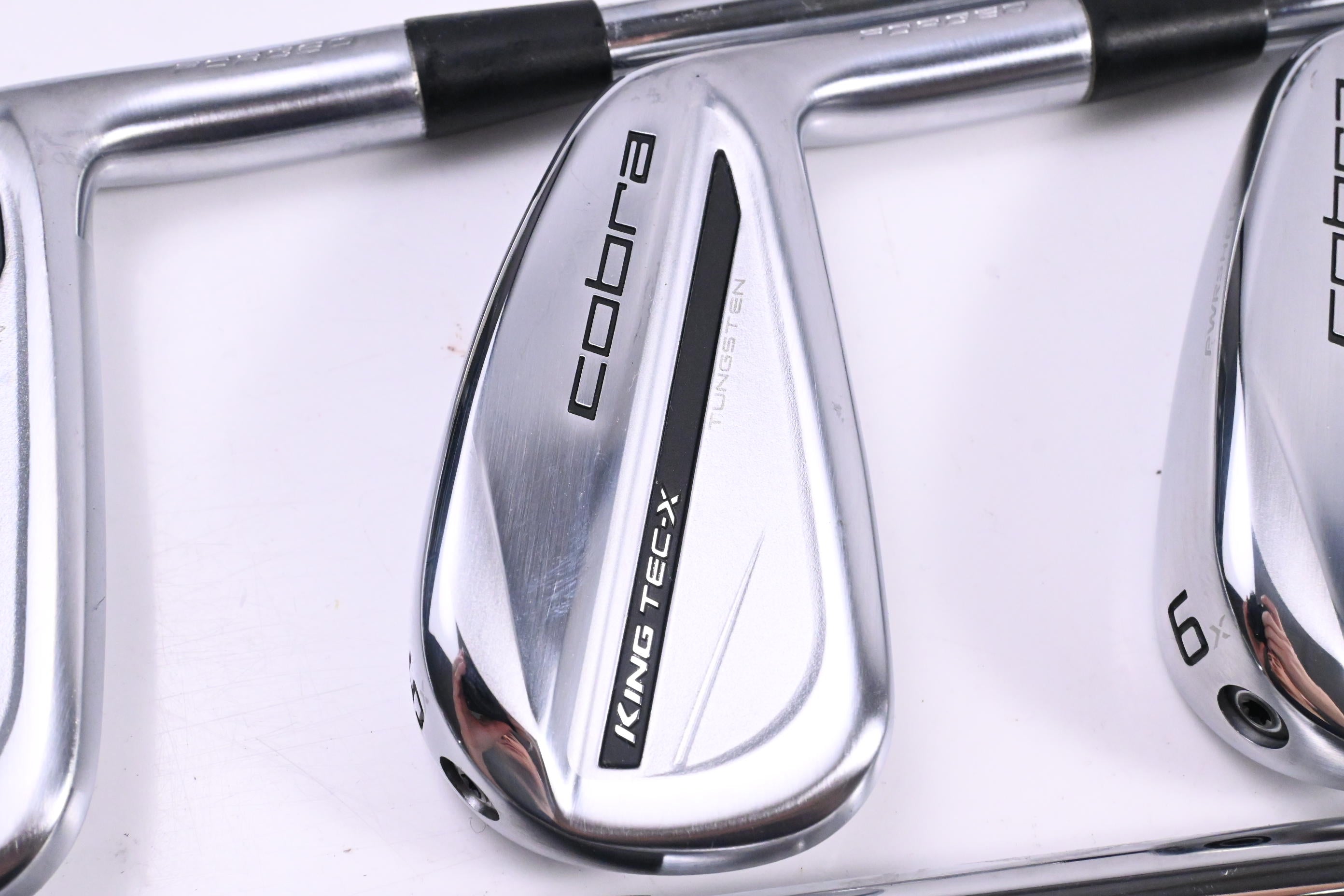 Cobra 2025 King Tec-X Irons / 4-PW+GW / Stiff Flex KBS $-Taper Lite 100 Shafts