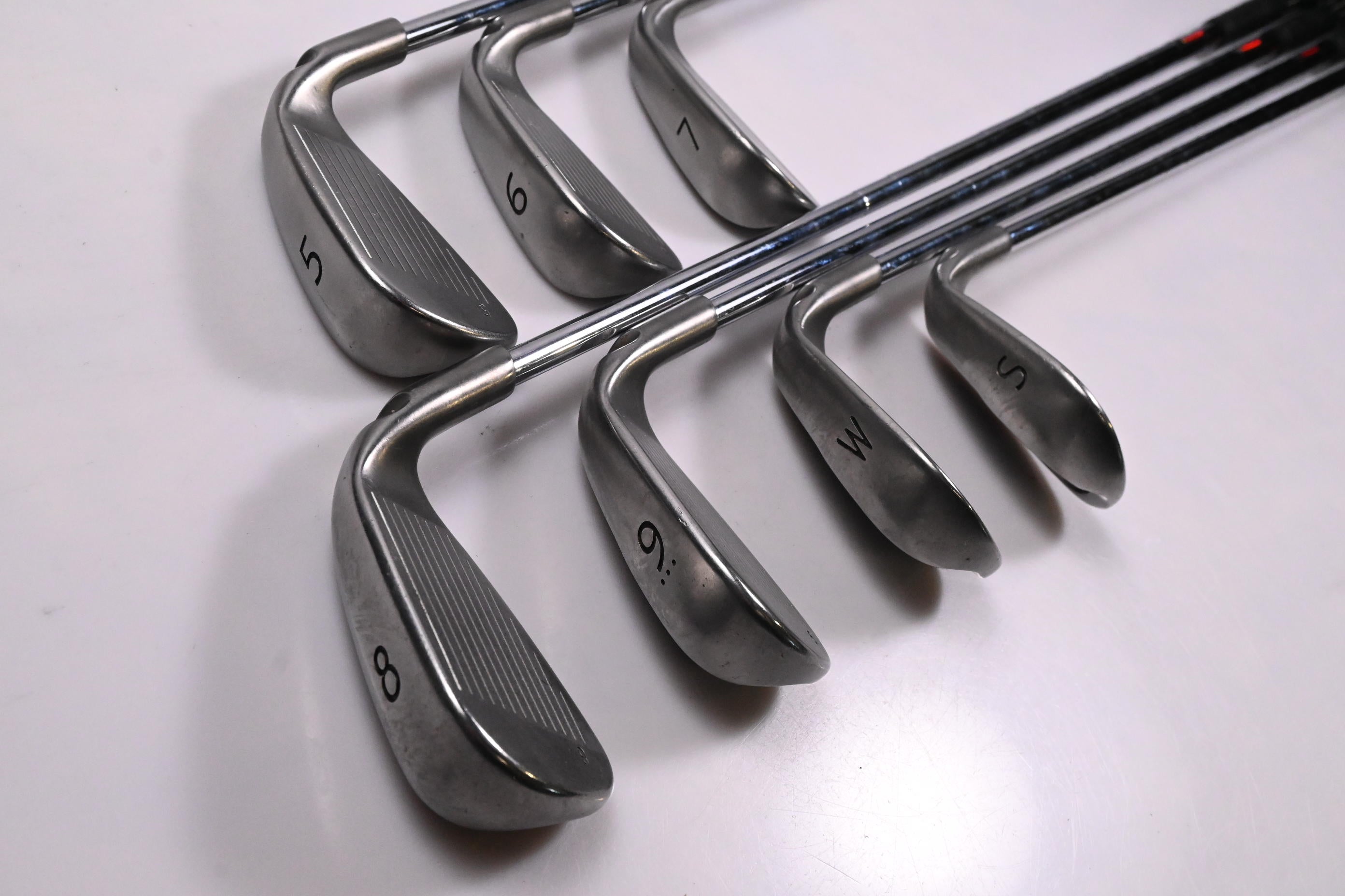 Left Hand Ping G30 Irons / 5-PW+SW / Black Dot / Regular Flex Ping CFS Distance