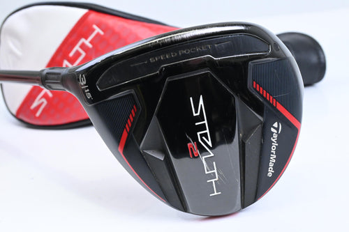 Left Hand Taylormade Stealth 2 #3 Wood / 15 Degree / Regular Flex Ventus TR Red