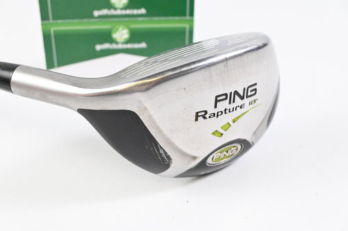 Left Hand Ping Rapture #2 Hybrid / 18 Degree / Stiff Flex Ping TFC 909H Shaft