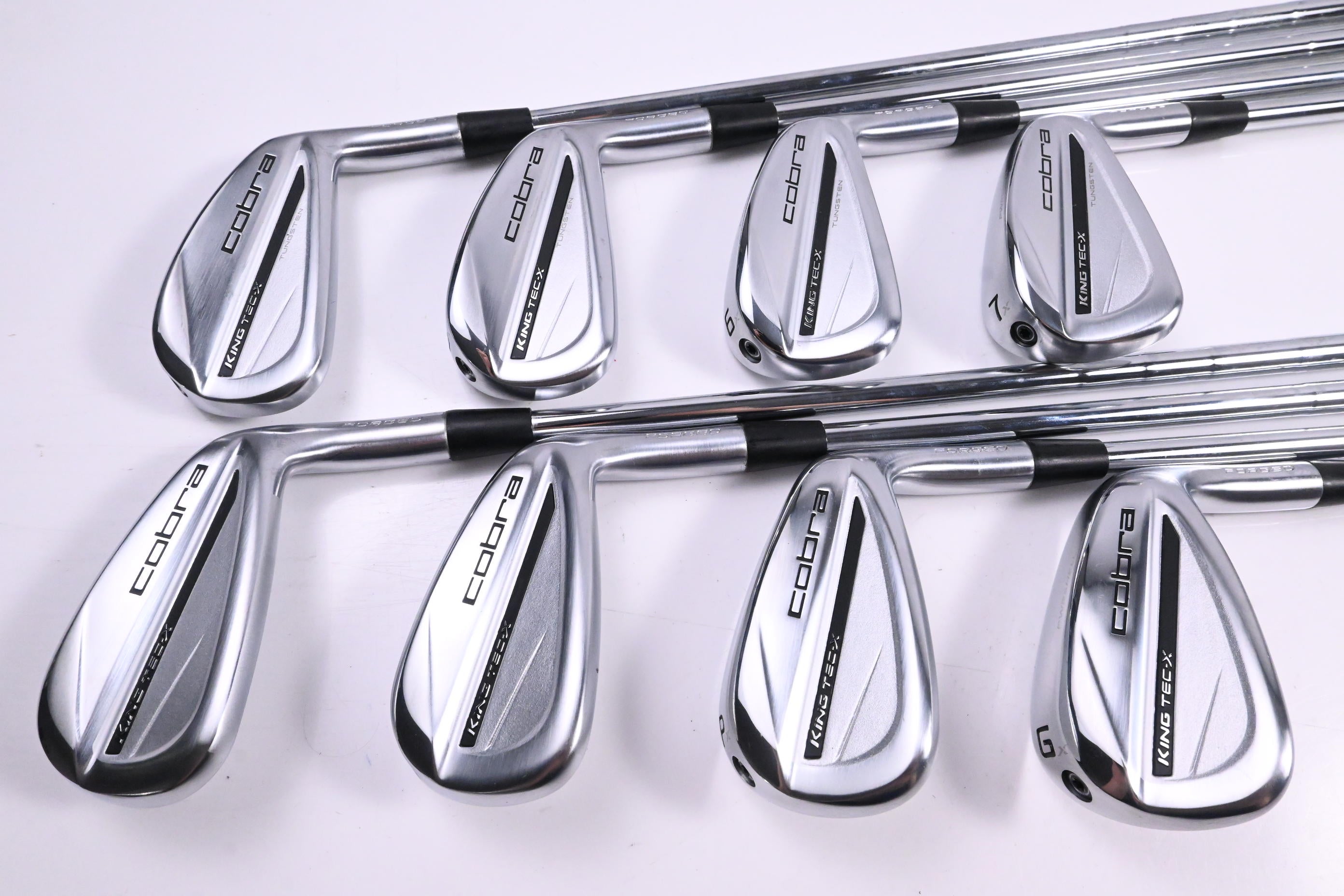 Cobra 2025 King Tec-X Irons / 4-PW+GW / Stiff Flex KBS $-Taper Lite 100 Shafts