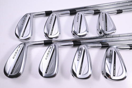 Cobra 2025 King Tec-X Irons / 4-PW+GW / Stiff Flex KBS $-Taper Lite 100 Shafts