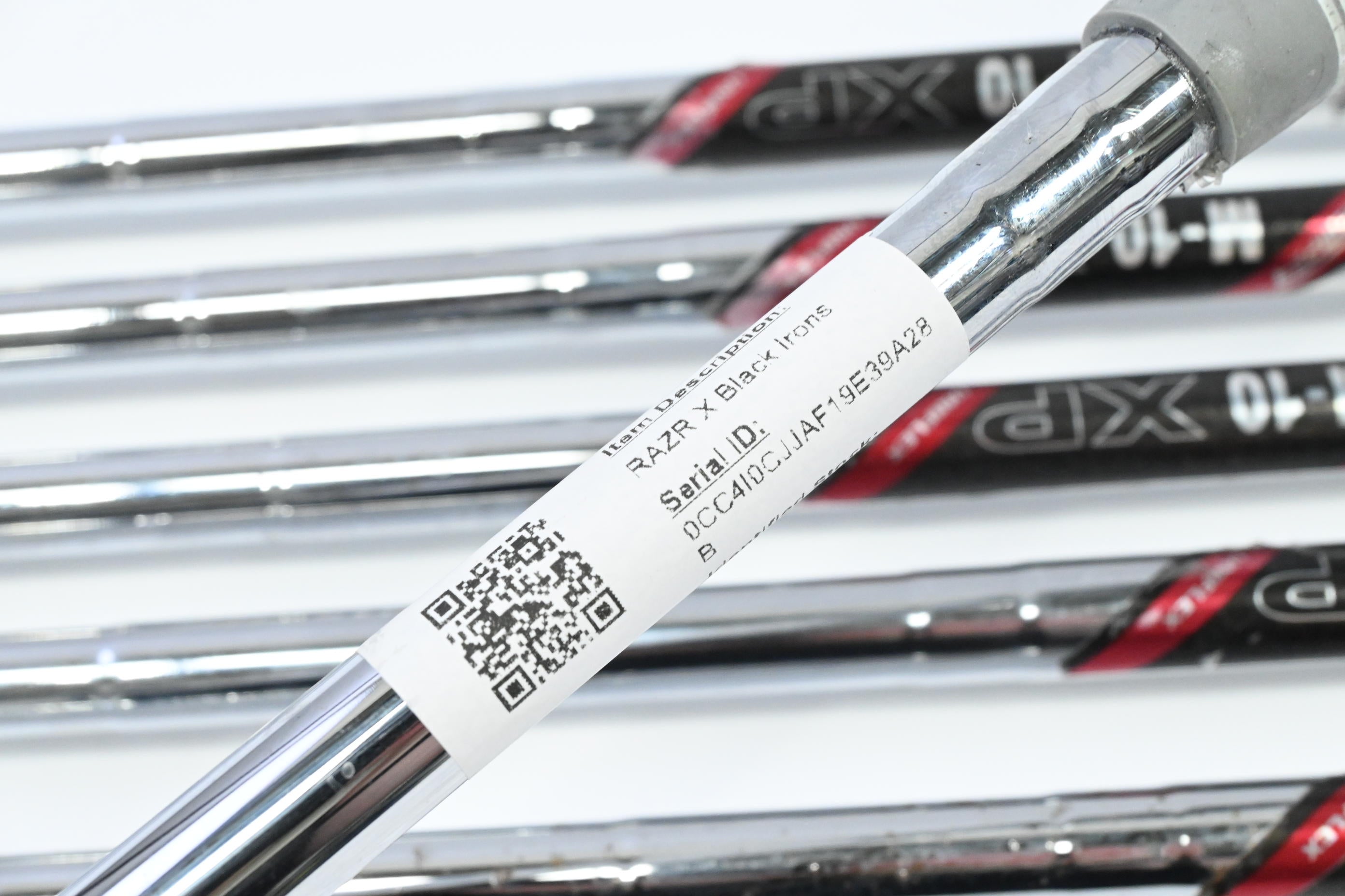 Callaway RAZR X Black Irons / 4-9 / Uniflex MP-10 XP Shafts