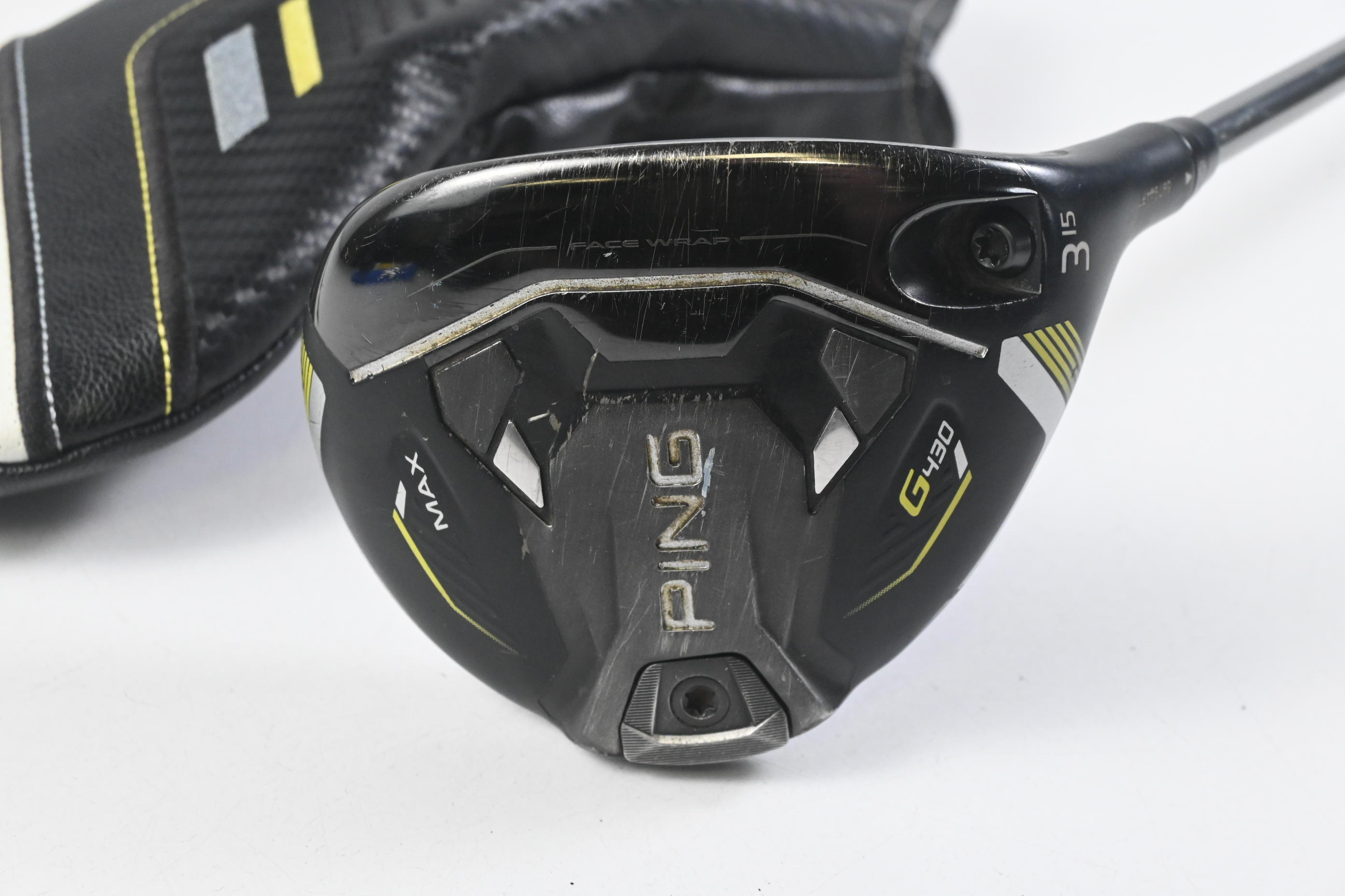 Ping G430 Max #3 Wood / 15 Degree / Stiff Flex Ping Tour Chrome 2.0 65 Shaft