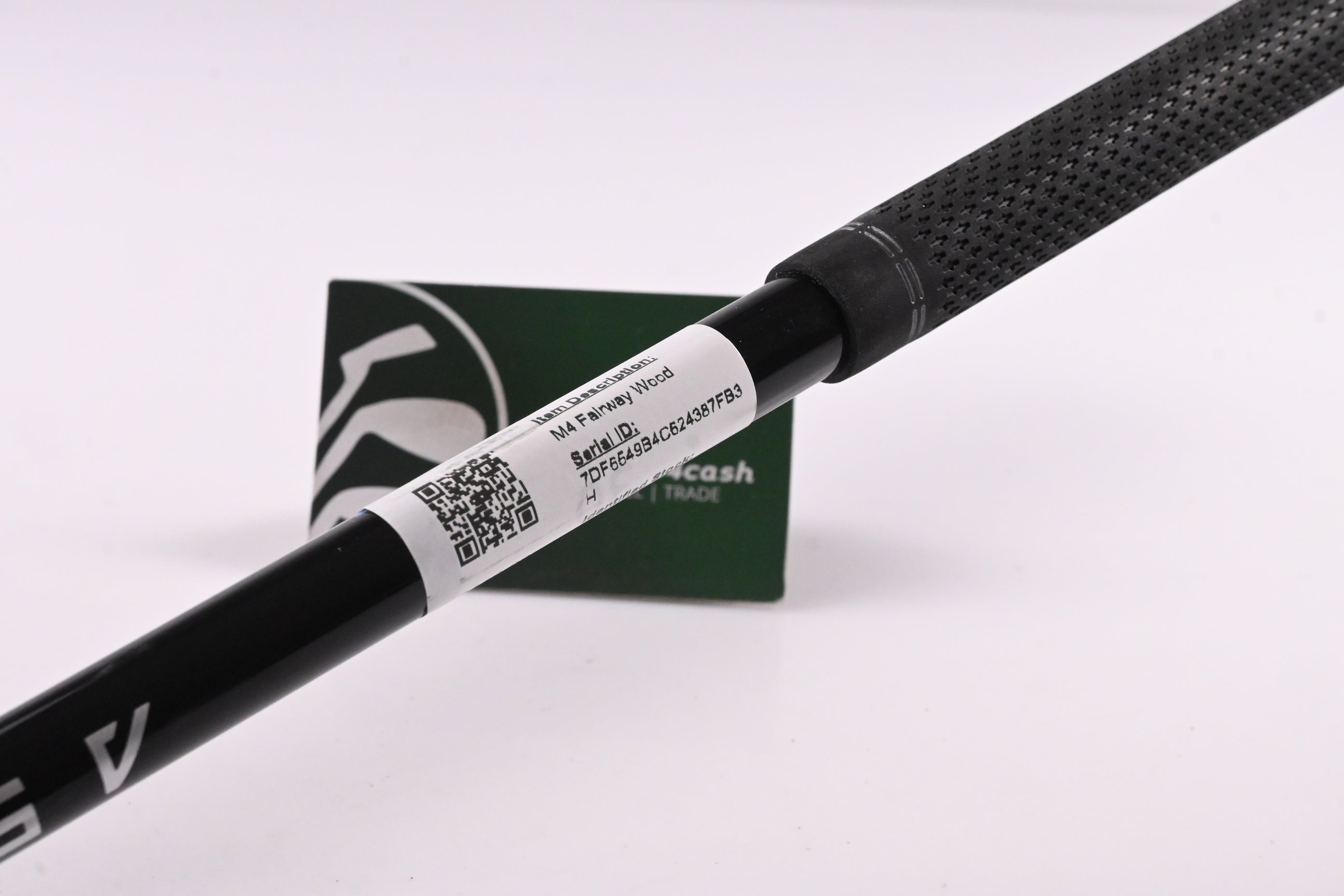 Left Hand Taylormade M4 #3 Wood / 15 Degree / Regular Flex Aldila Ascent 50