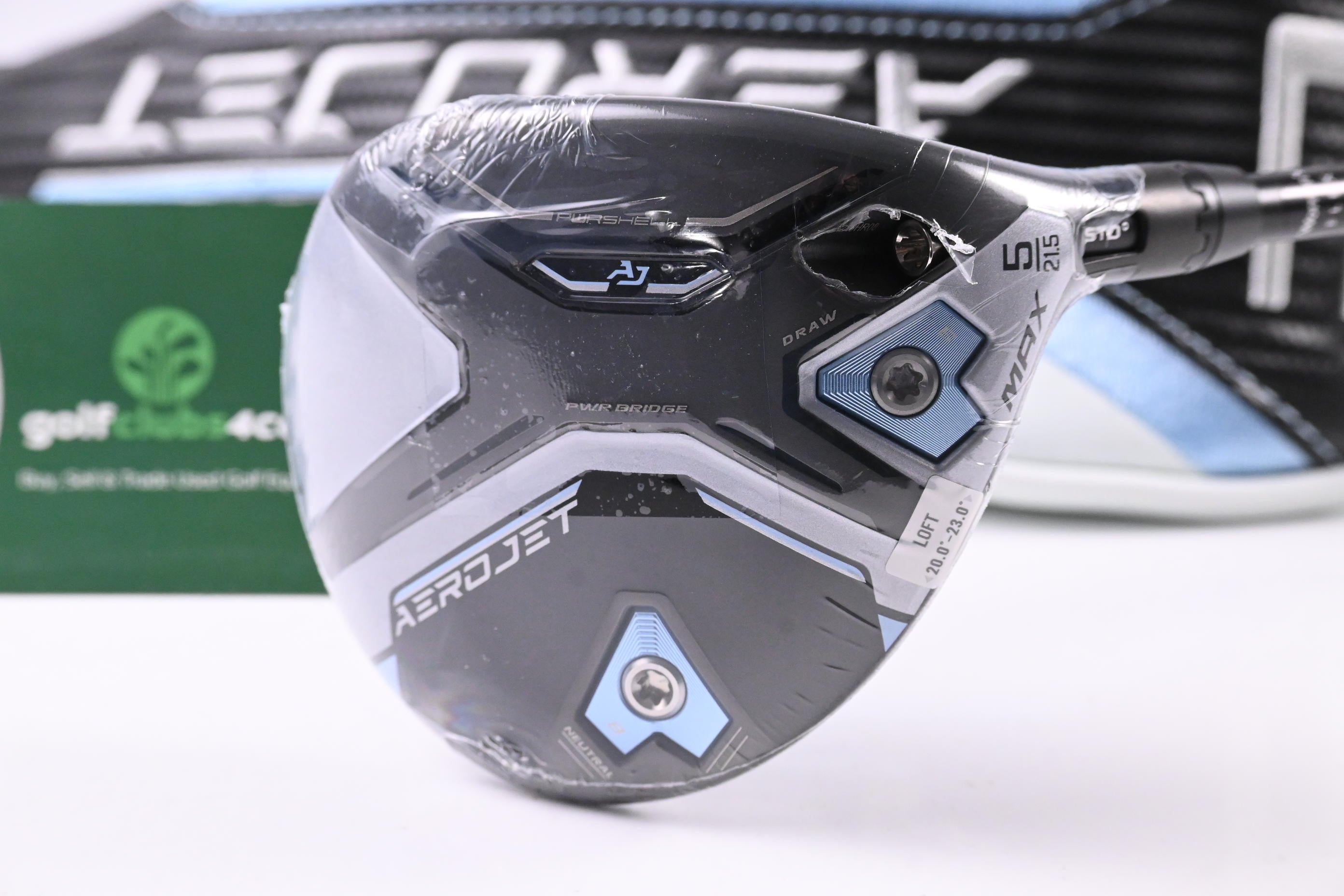 Ladies Cobra Aerojet Max #5 Wood / 21.5 Degree / Ladies Flex Helium Nanocore 4