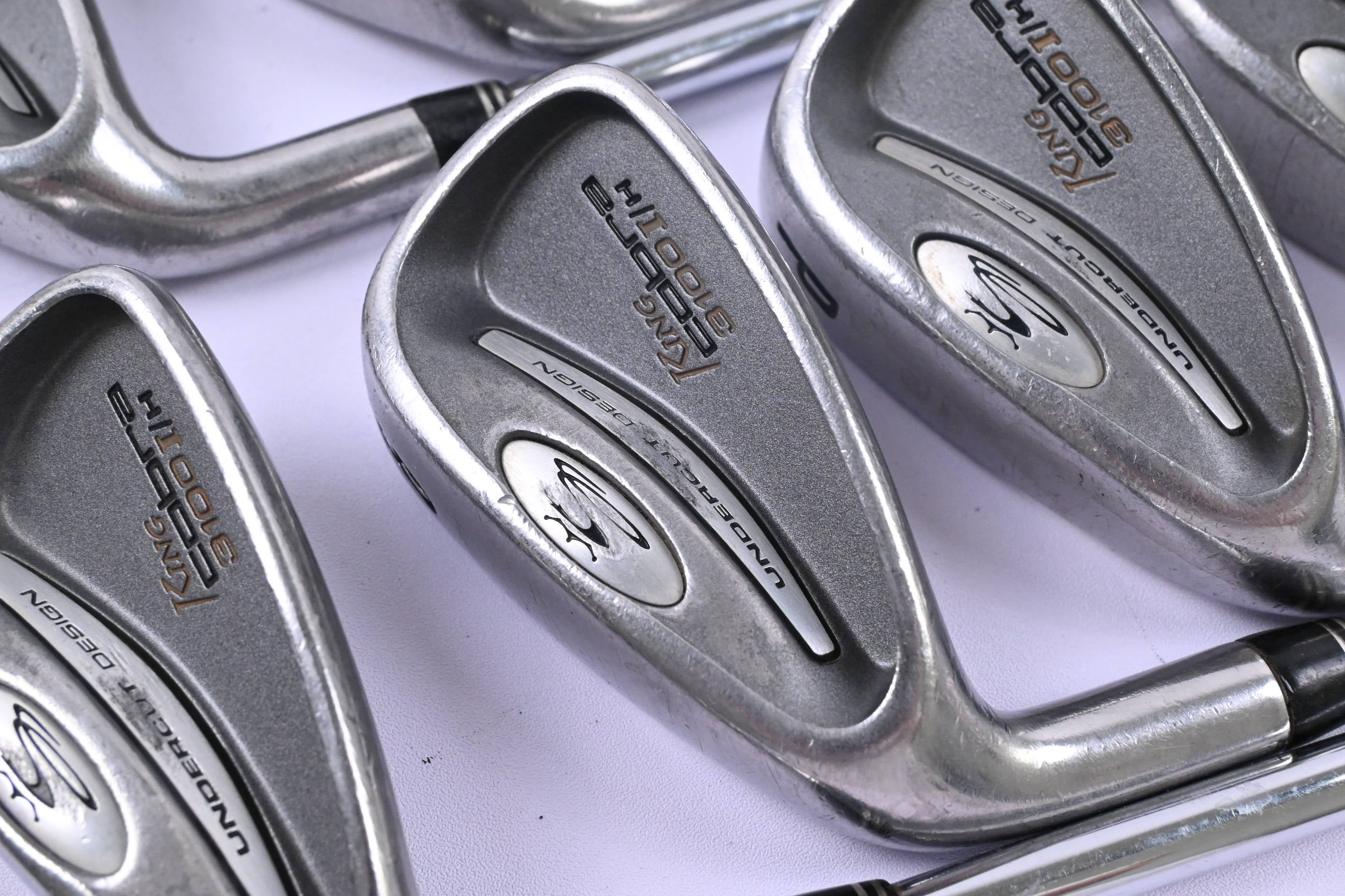 Left Hand Cobra 3100 I/H Irons / 5-PW+SW / Regular Flex Steel Shafts