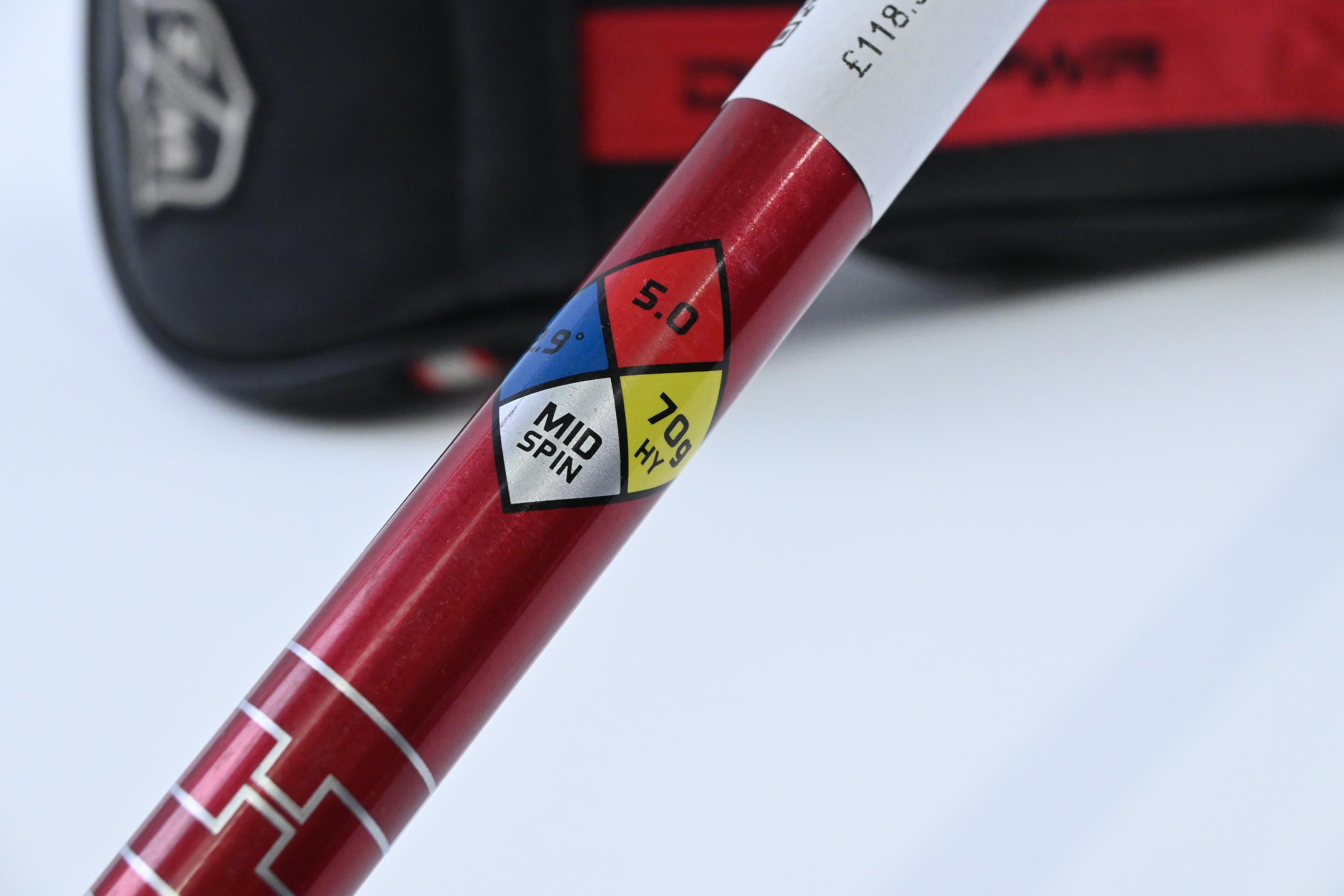 Wilson DYNAPWR 2025 #5 Hybrid / 25 Degree / Senior Flex HZRDUS Smoke Red RDX 70