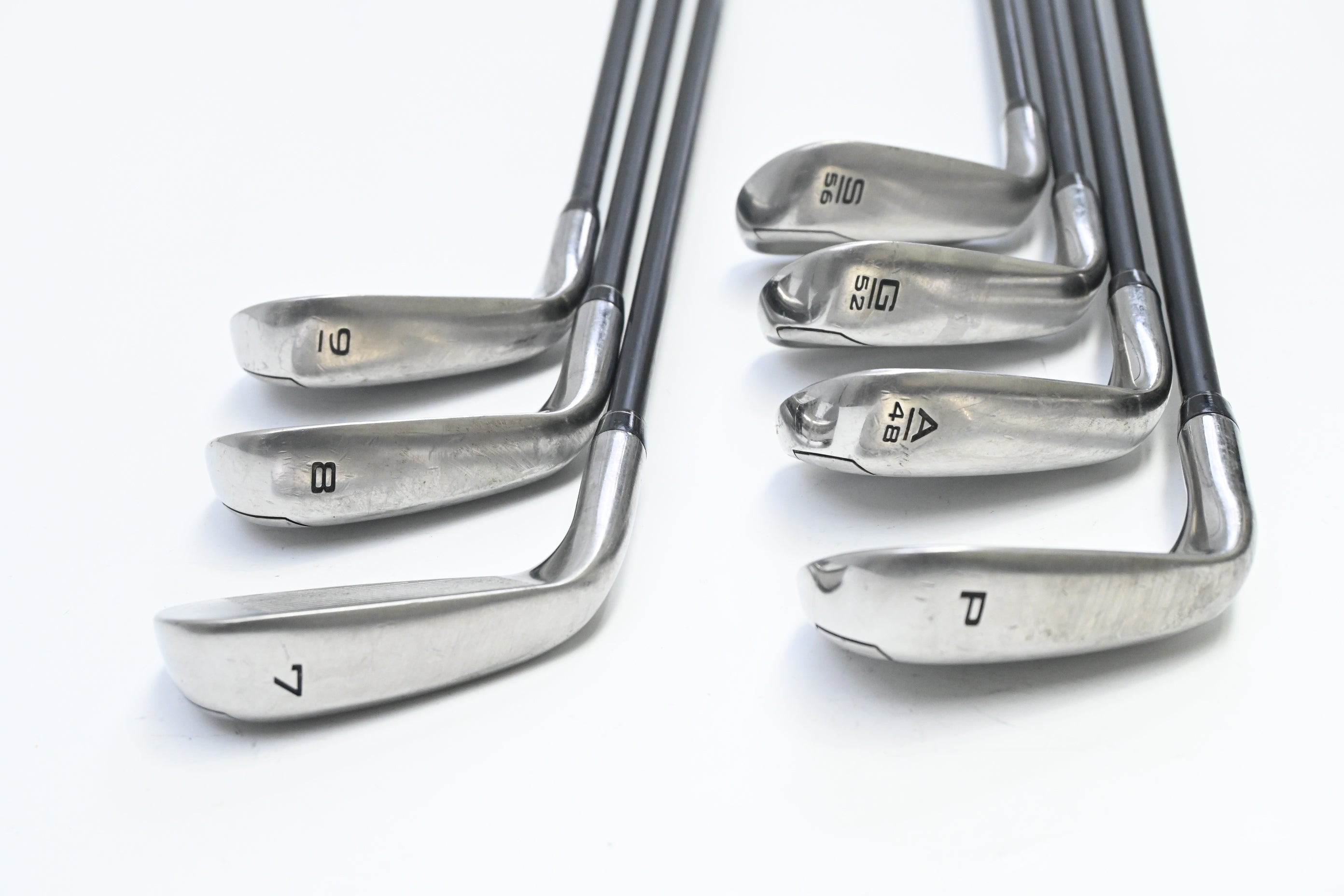 Callaway Paradym Ai Smoke Max Fast Irons / 7-PW+AW+GW+SW / Senior Flex Cypher 40