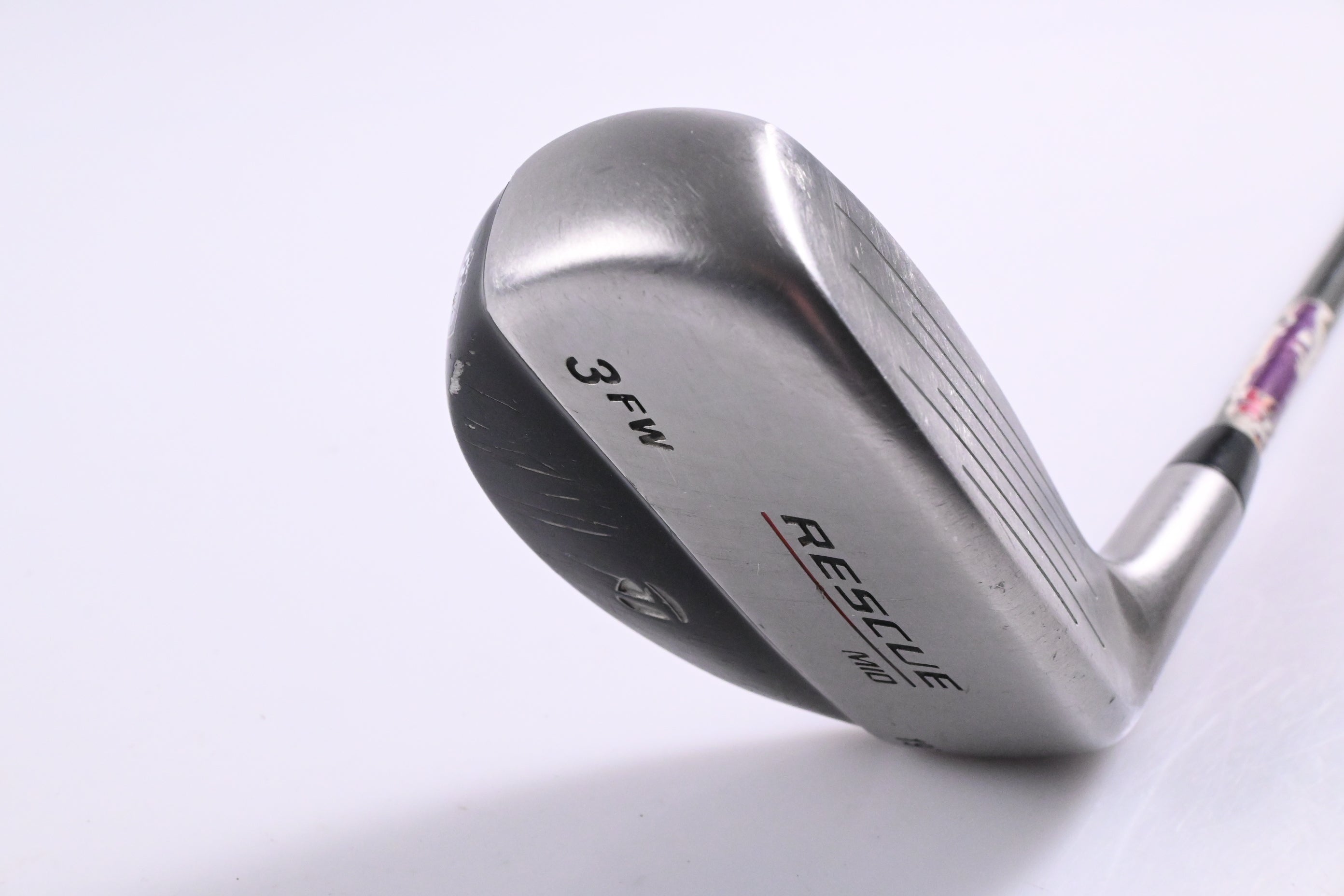 Taylormade Rescue Mid #3 Hybrid / 19 Degree / Stiff Flex Vista Pro 90 Shaft