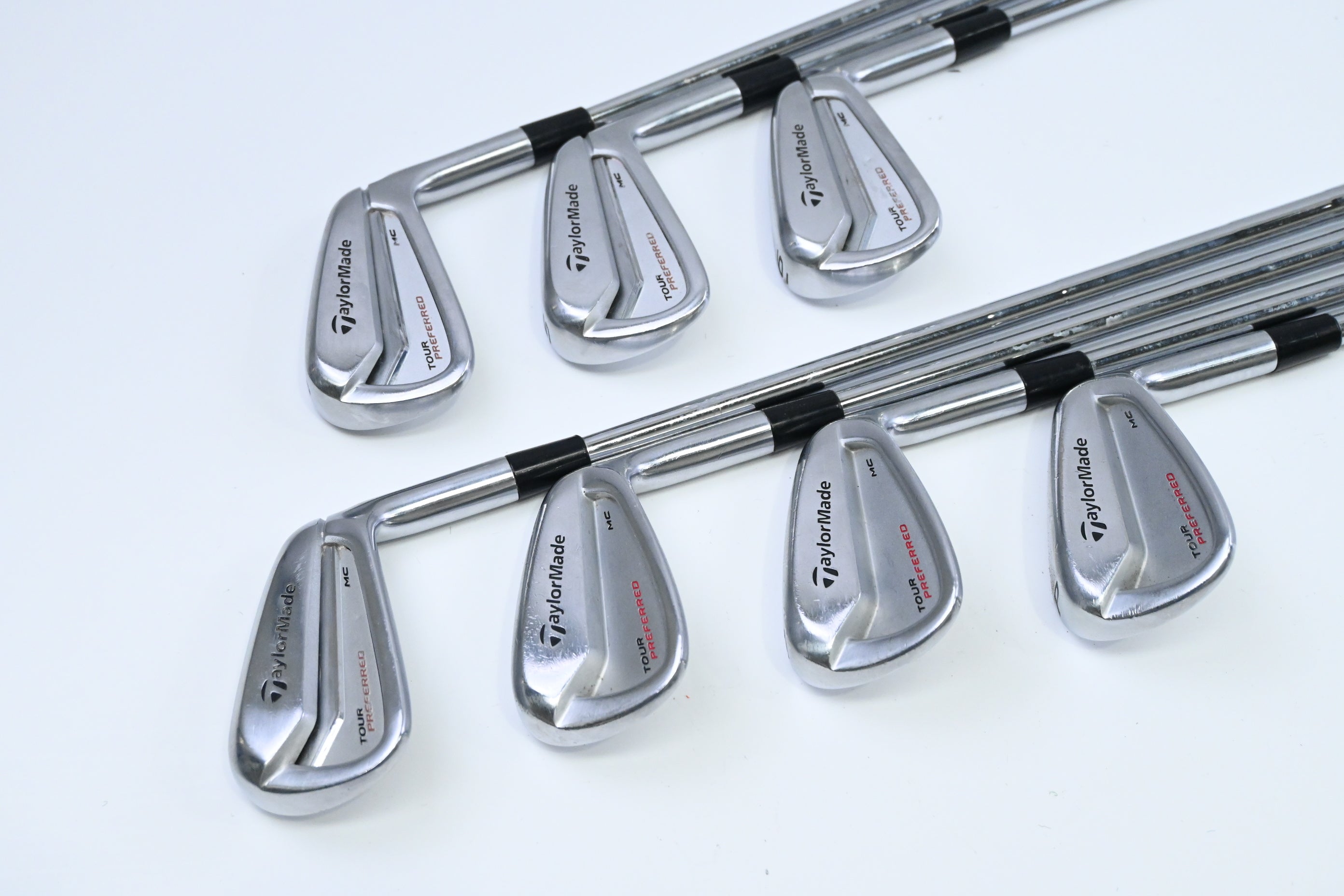 Taylormade Tour Preferred MC 2014 Irons / 4-PW / Stiff Flex KBS Tour Shafts