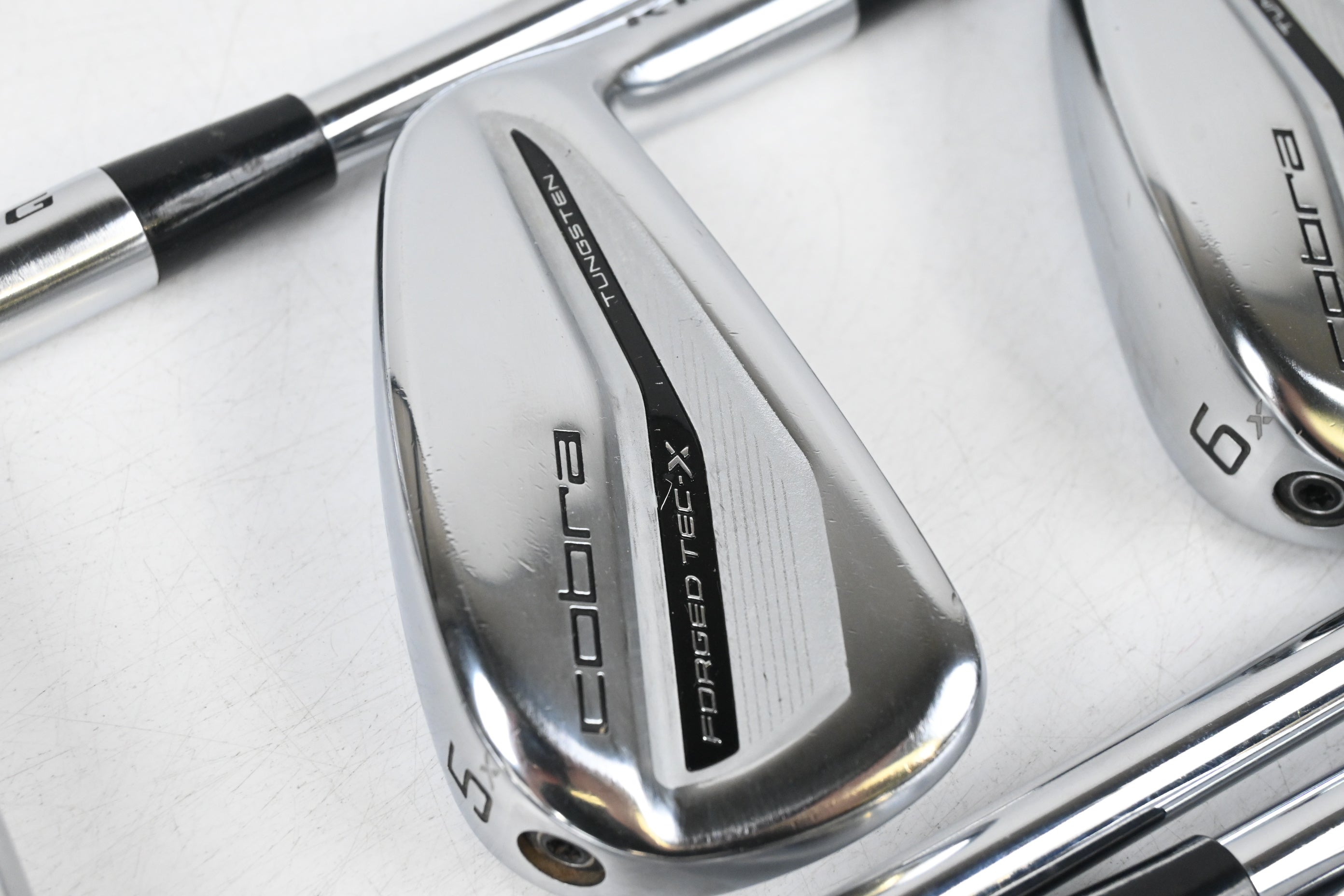 Cobra Forged Tec X 2022 Irons / 4-PW / Regular Flex KBS Tour Lite Shafts