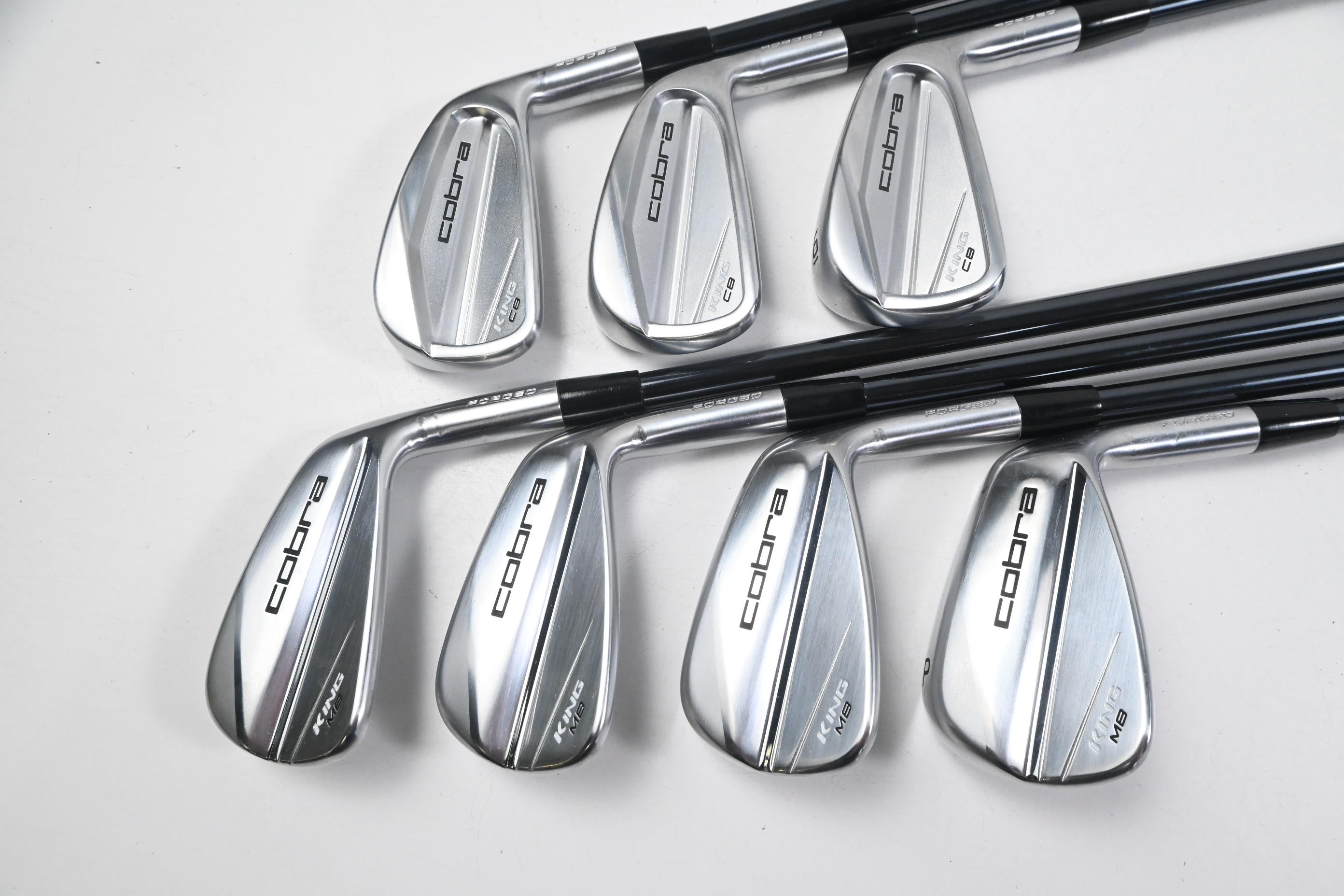 Cobra King CB/MB Combo Irons / 4-PW / Regular Flex UST Mamiya Recoil Dart 90