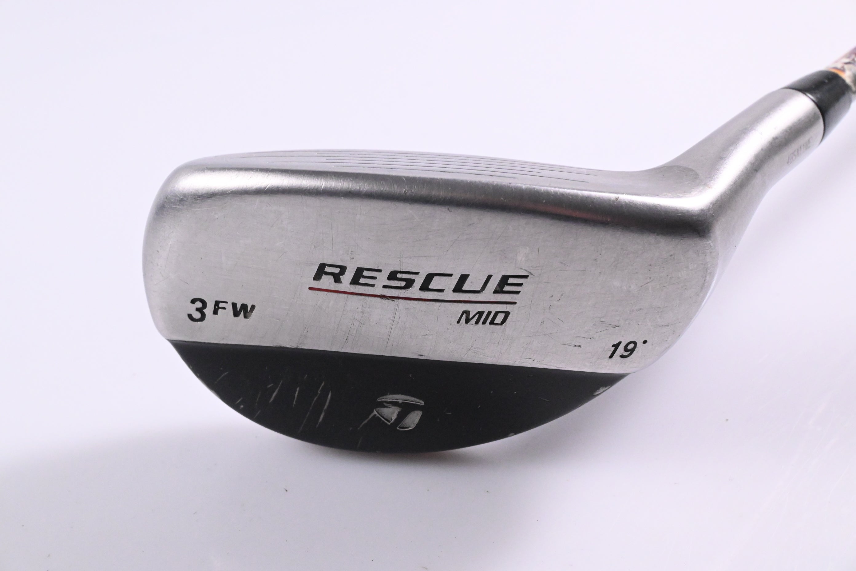 Taylormade Rescue Mid #3 Hybrid / 19 Degree / Stiff Flex Vista Pro 90 Shaft