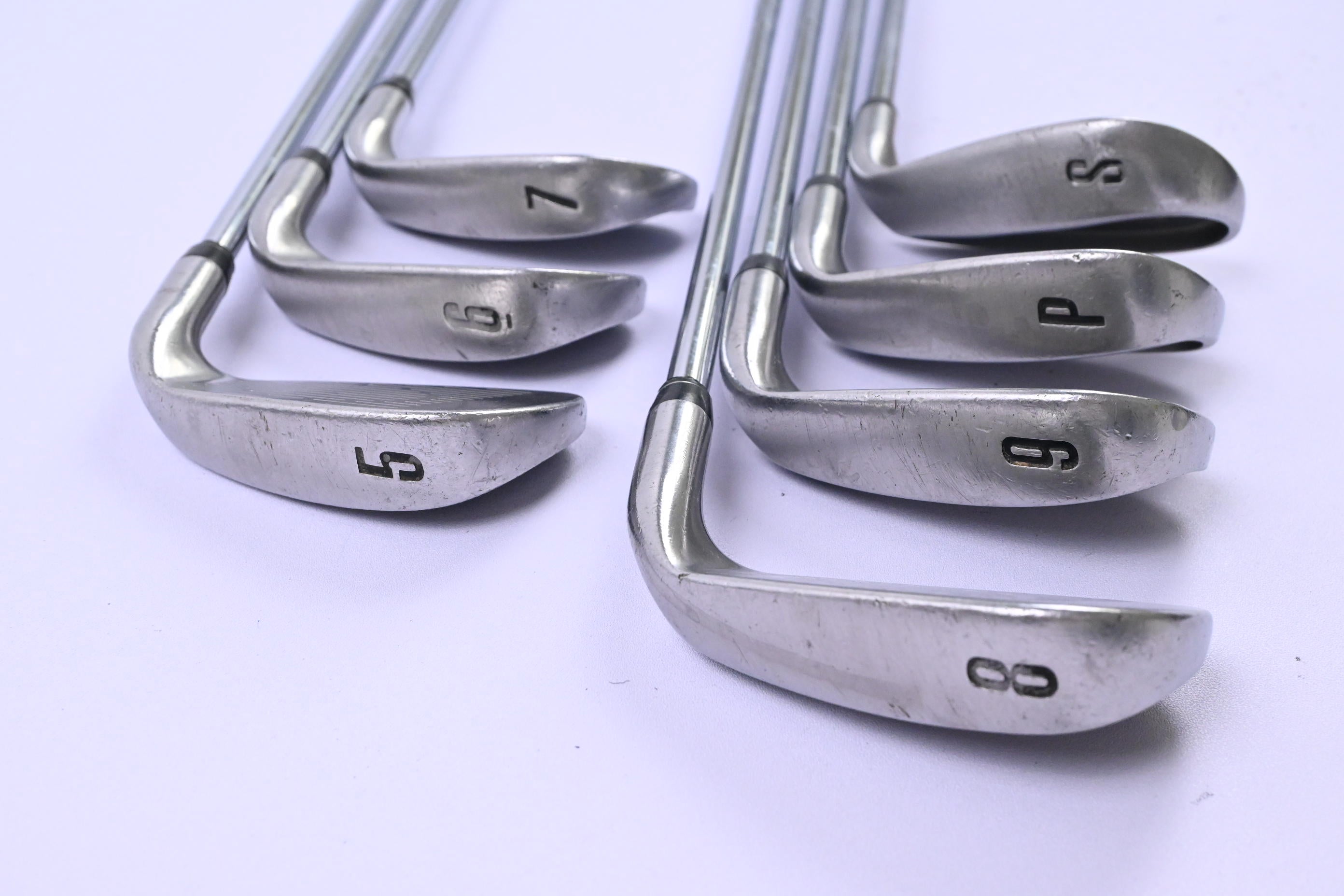 Left Hand Cobra 3100 I/H Irons / 5-PW+SW / Regular Flex Steel Shafts