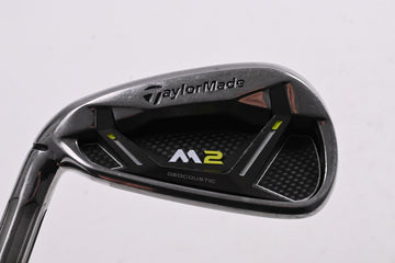 Left Hand Taylormade M2 2019 #4 Iron / 19 Degree / Stiff Flex Dynamic Gold S300