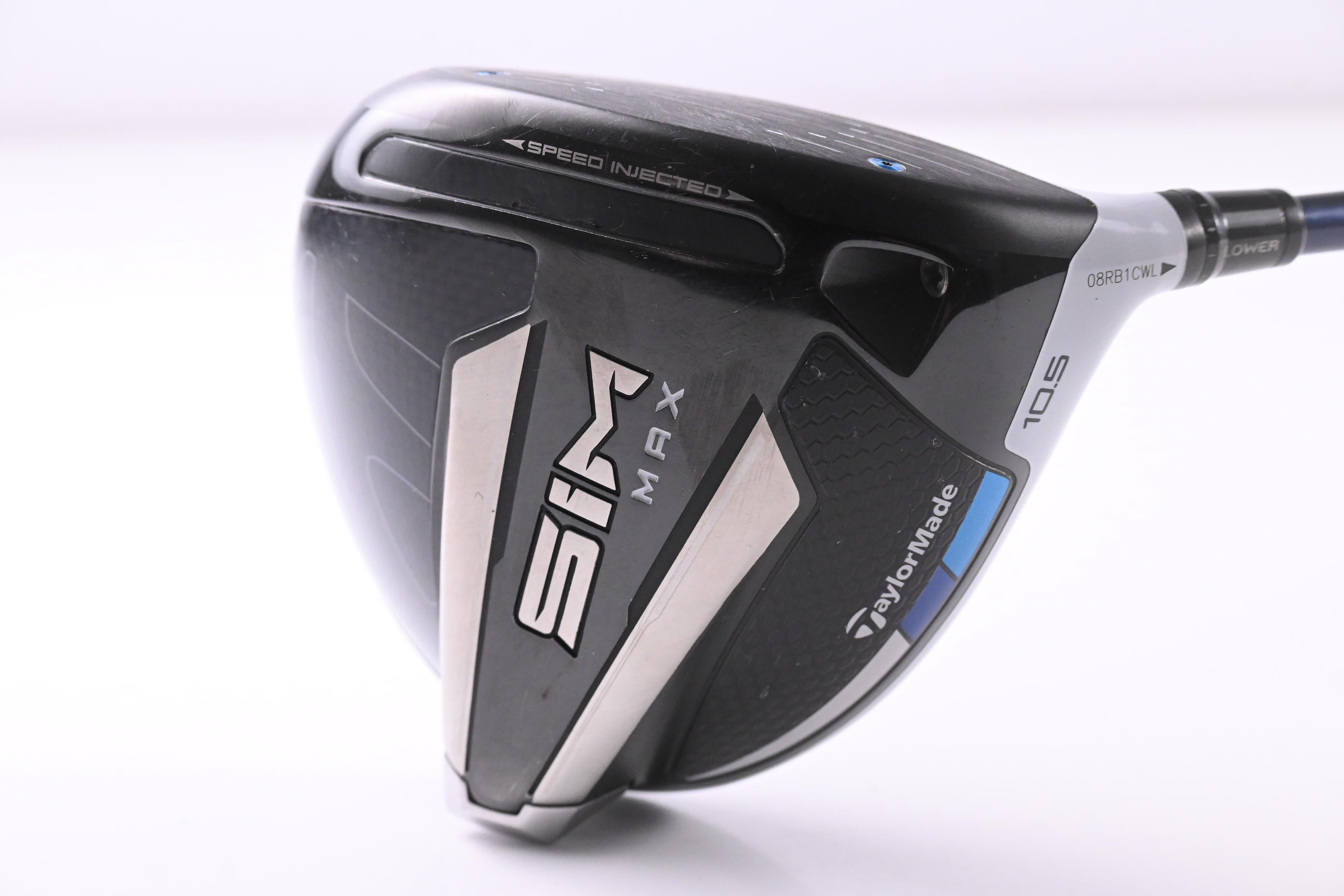 Taylormade SIM Max Driver / 10.5 Degree / Stiff Flex Fujikura Ventus Blue 6