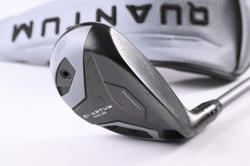 Callaway Quantum Max OS #4 Hybrid / 20 Degree / Regular Flex Denali Frost Silver 60