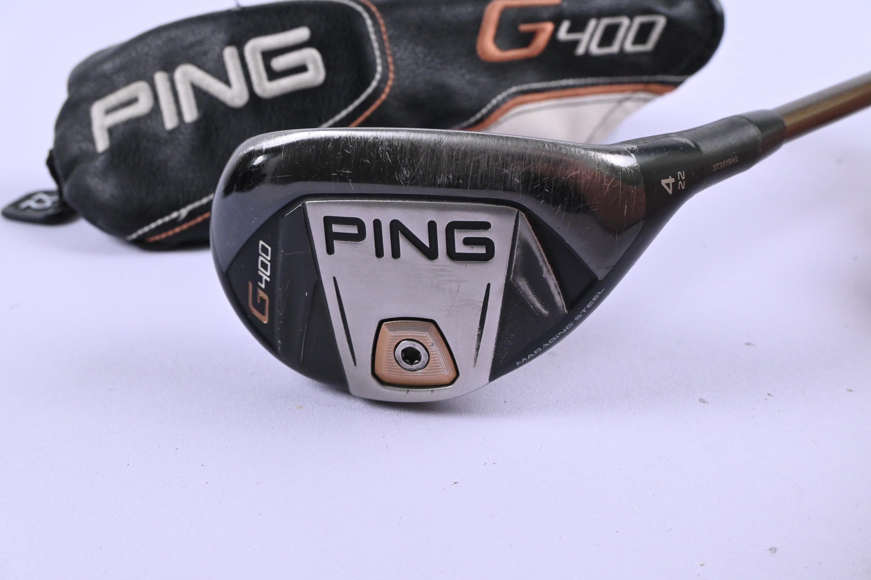 Ping G400 #4 Hybrid / 22 Degree / Regular Flex Ping Alta CB 70 Shaft