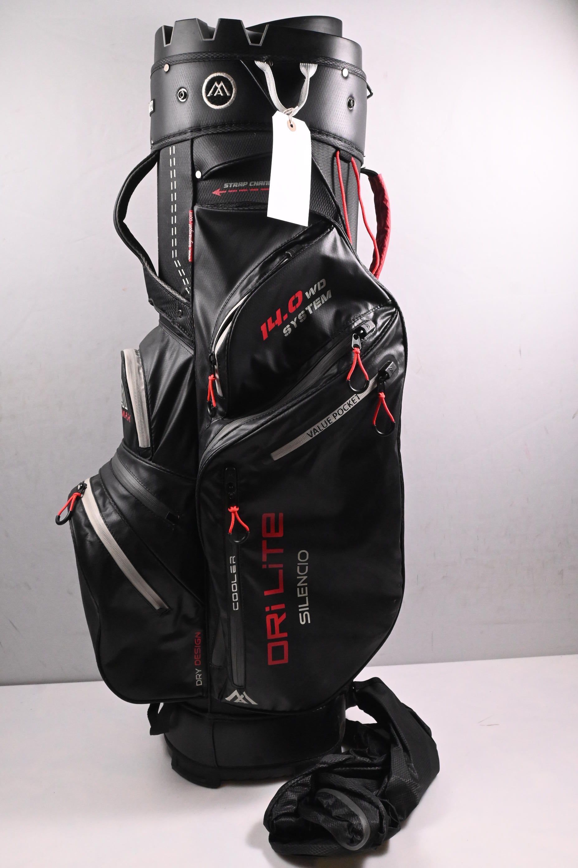 Big Max 14.0 WD System Cart Bag / 14-Way Divider / Black