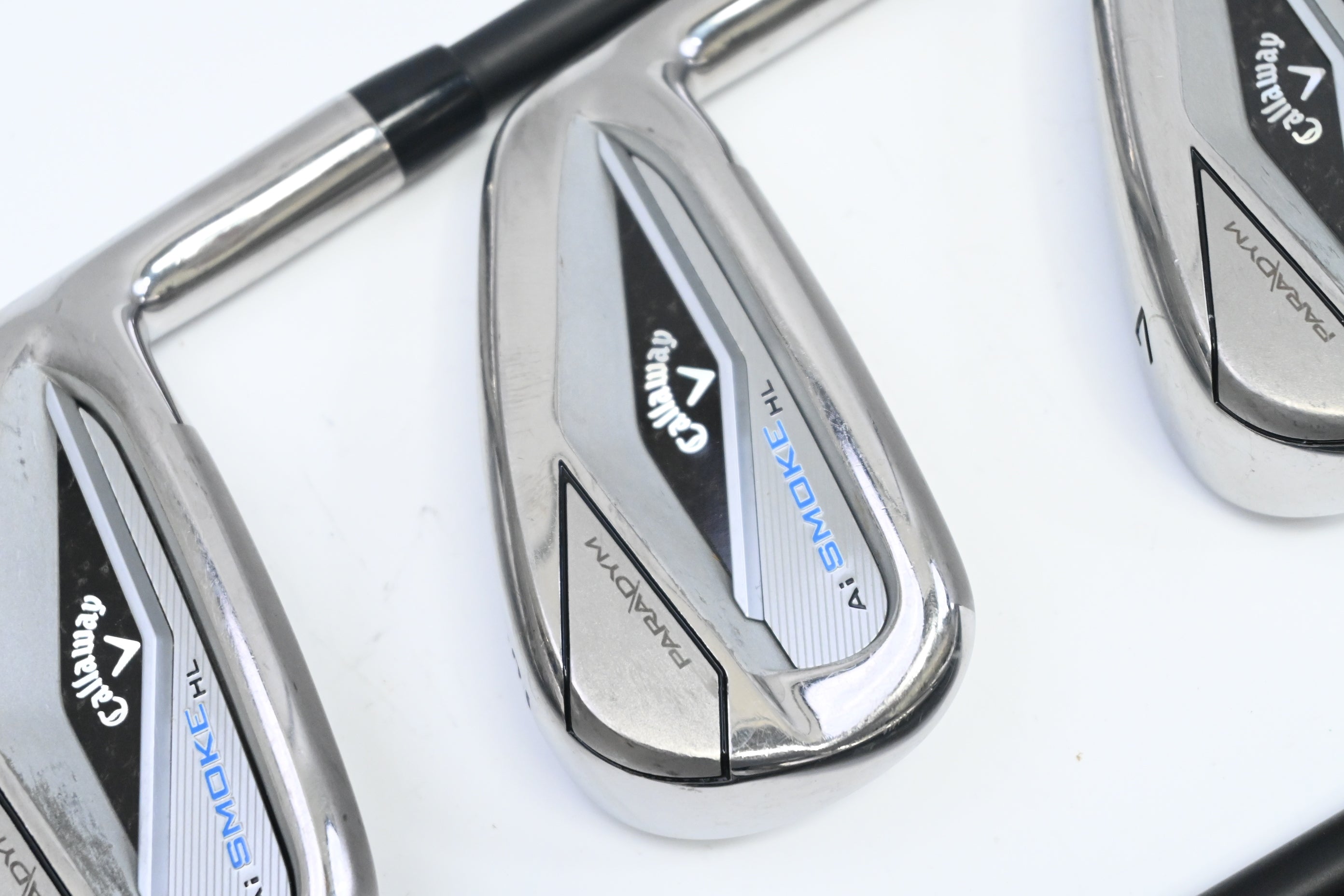 Callaway Paradym Ai Smoke HL Irons / 5-PW / Regular Flex Cypher 60 Shafts