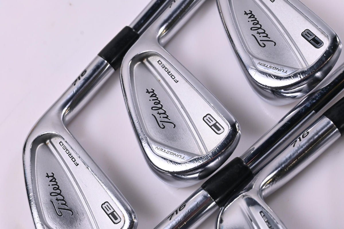 Titleist 716 MB Irons / 4-9i / Stiff Flex Dynamic Gold AMT S300 Shafts