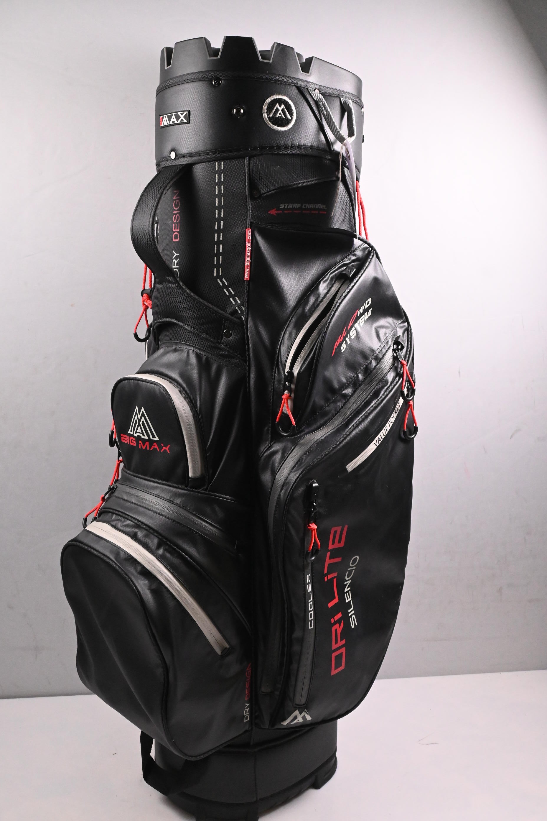 Big Max 14.0 WD System Cart Bag / 14-Way Divider / Black