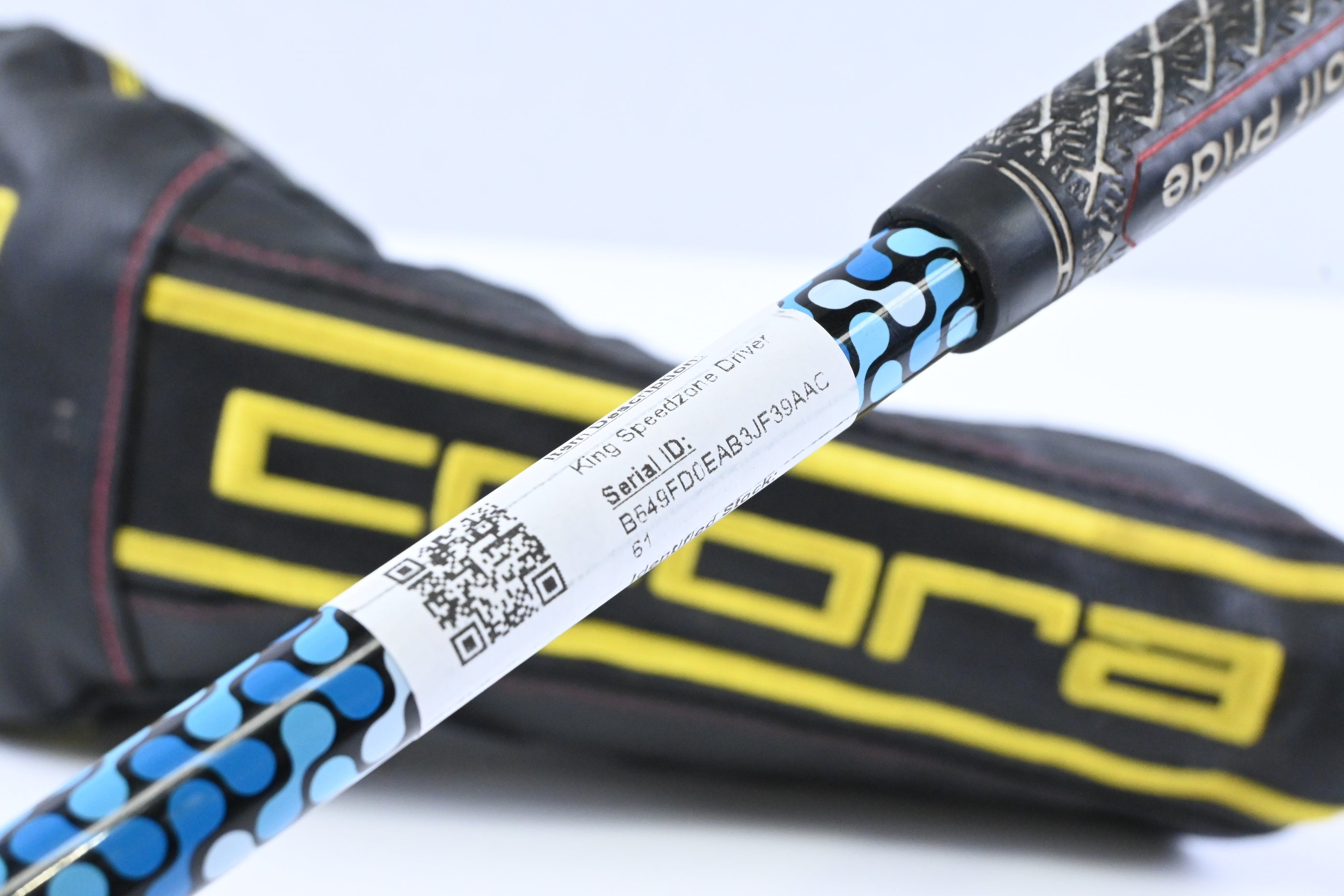 Cobra King Speedzone Driver / 10.5 Degree / Stiff Flex Atmos Tour Spec Blue 6