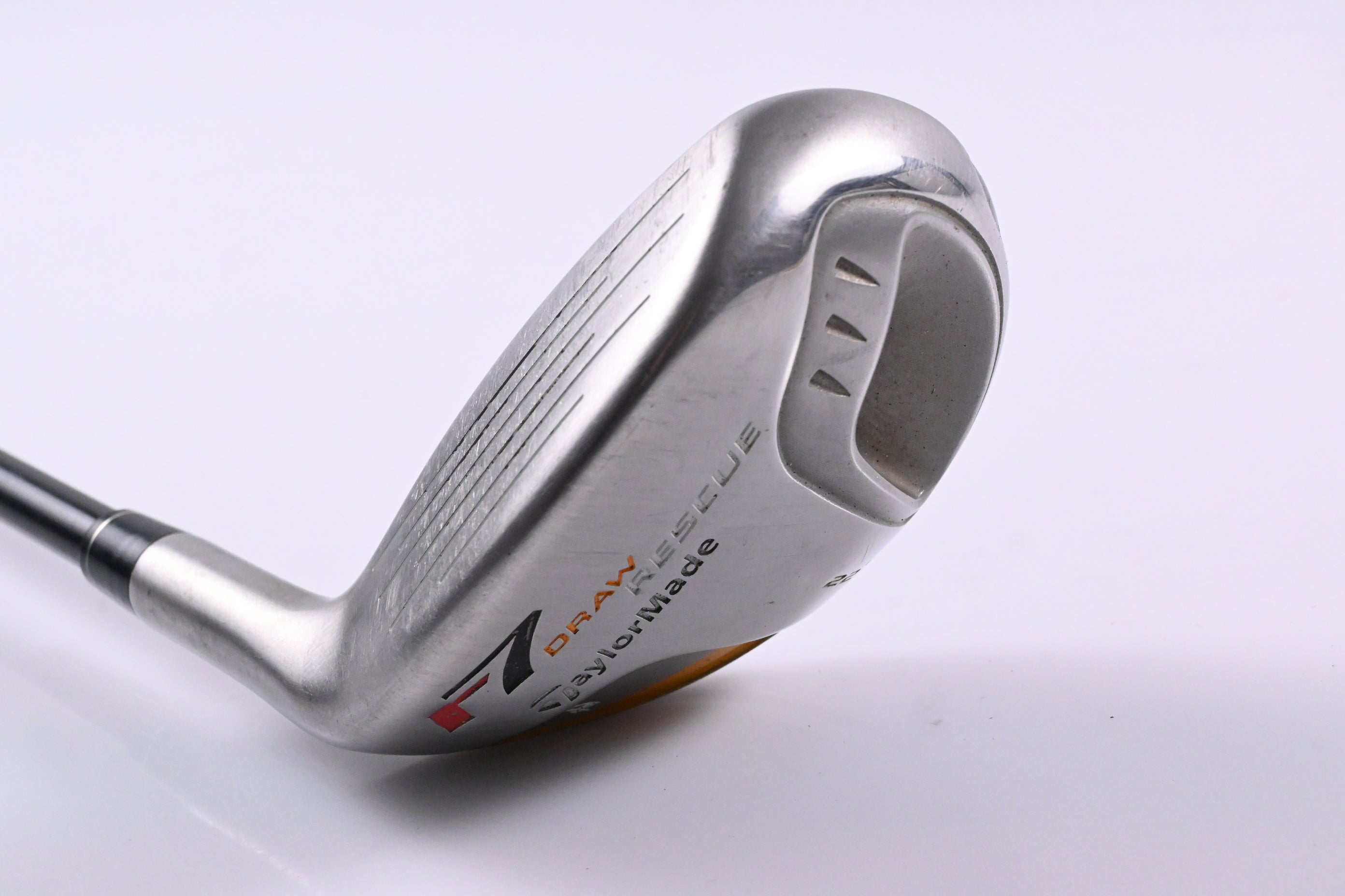 Left Hand Taylormade R7 Draw #4 Hybrid / 22 Degree / Regular Flex Reax 55 Shaft