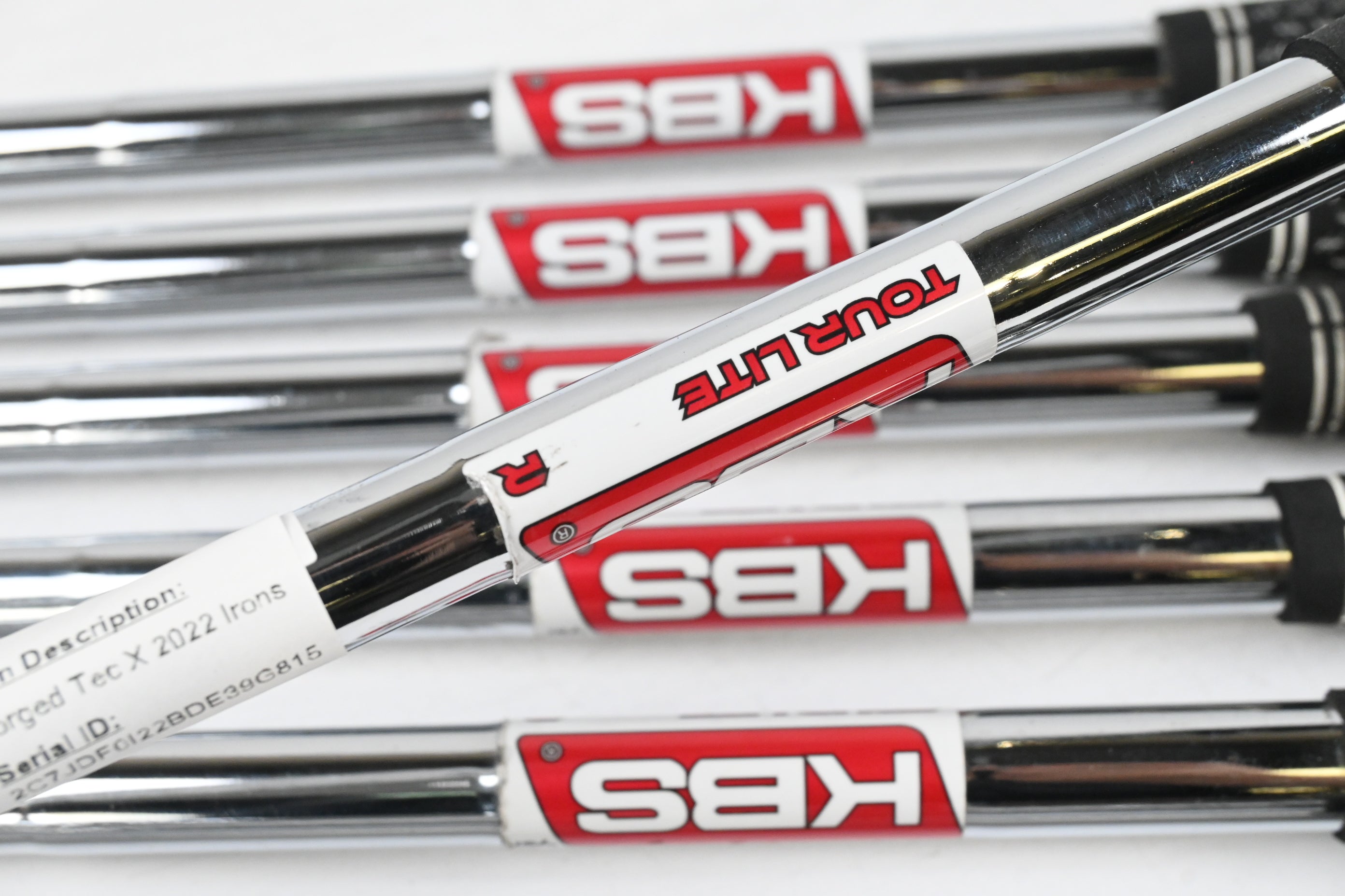 Cobra Forged Tec X 2022 Irons / 4-PW / Regular Flex KBS Tour Lite Shafts