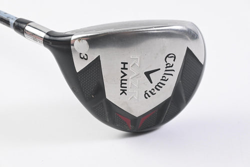 Left Hand Callaway RAZR Hawk #3 Wood / 15 Degree / Senior Flex Callaway 55 Shaft