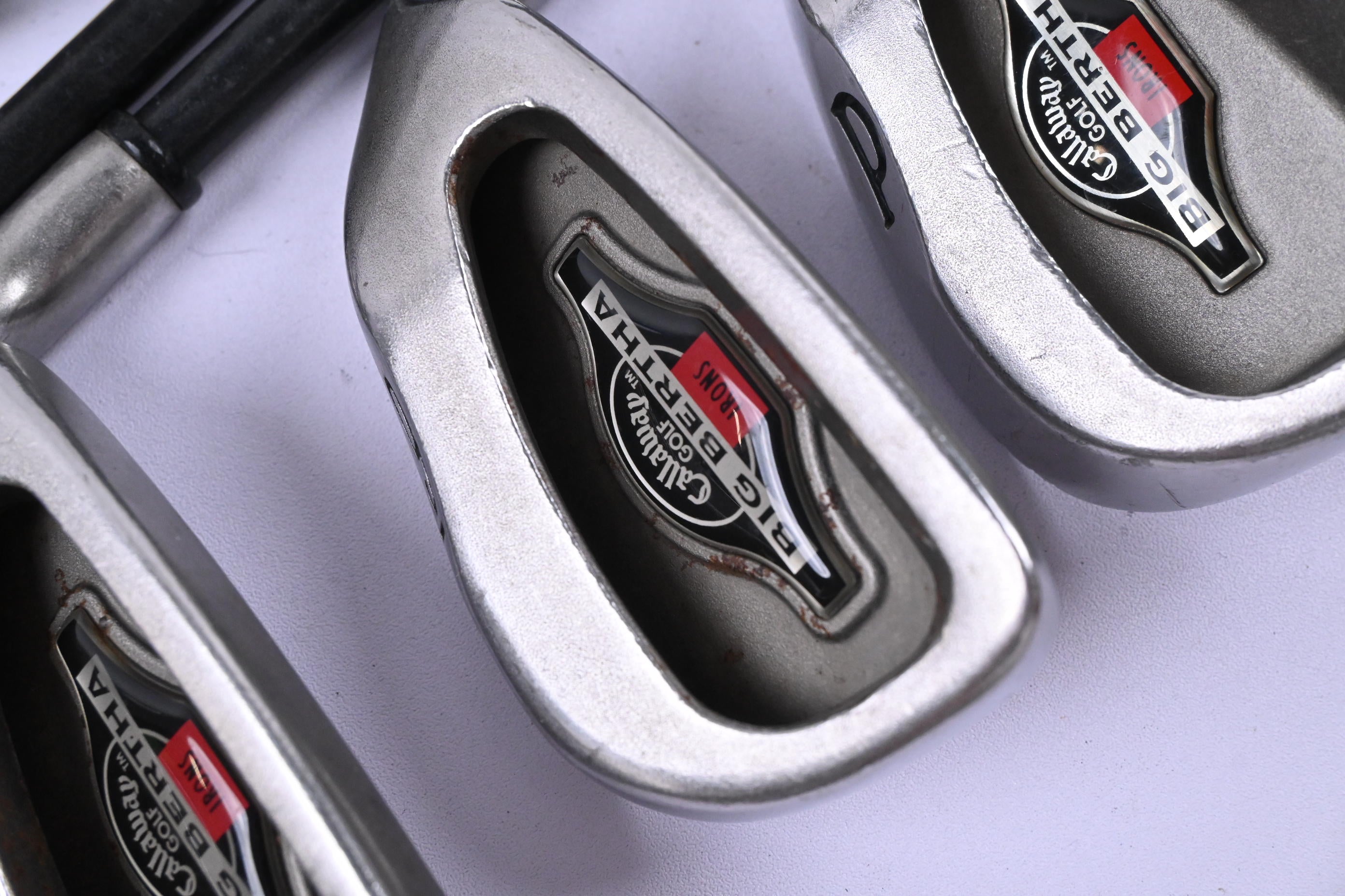 Callaway Big Bertha 1996 Irons / 3-PW+SW / Firm Flex Callaway RCH 96 Shafts