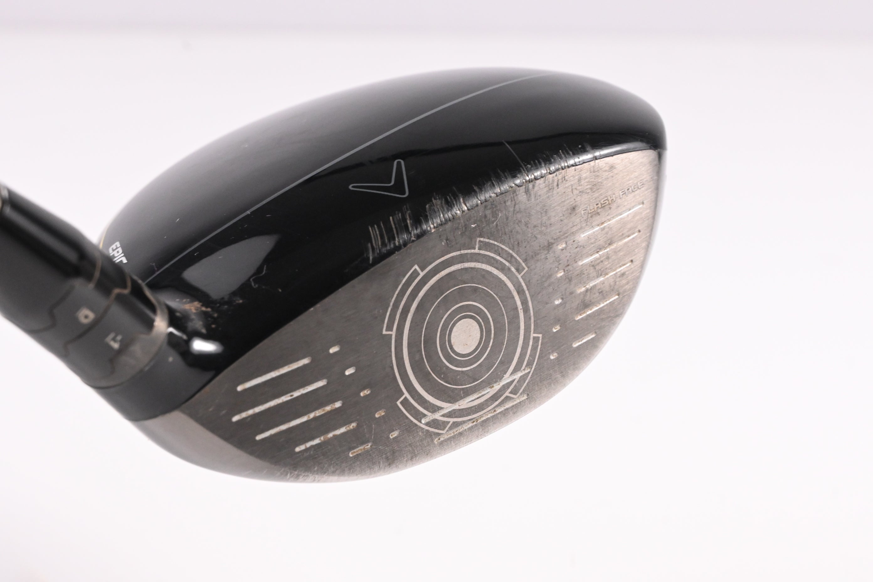 Left Hand Callaway Epic Flash #3 Wood / 15 Degree / Regular Flex EvenFlow Green