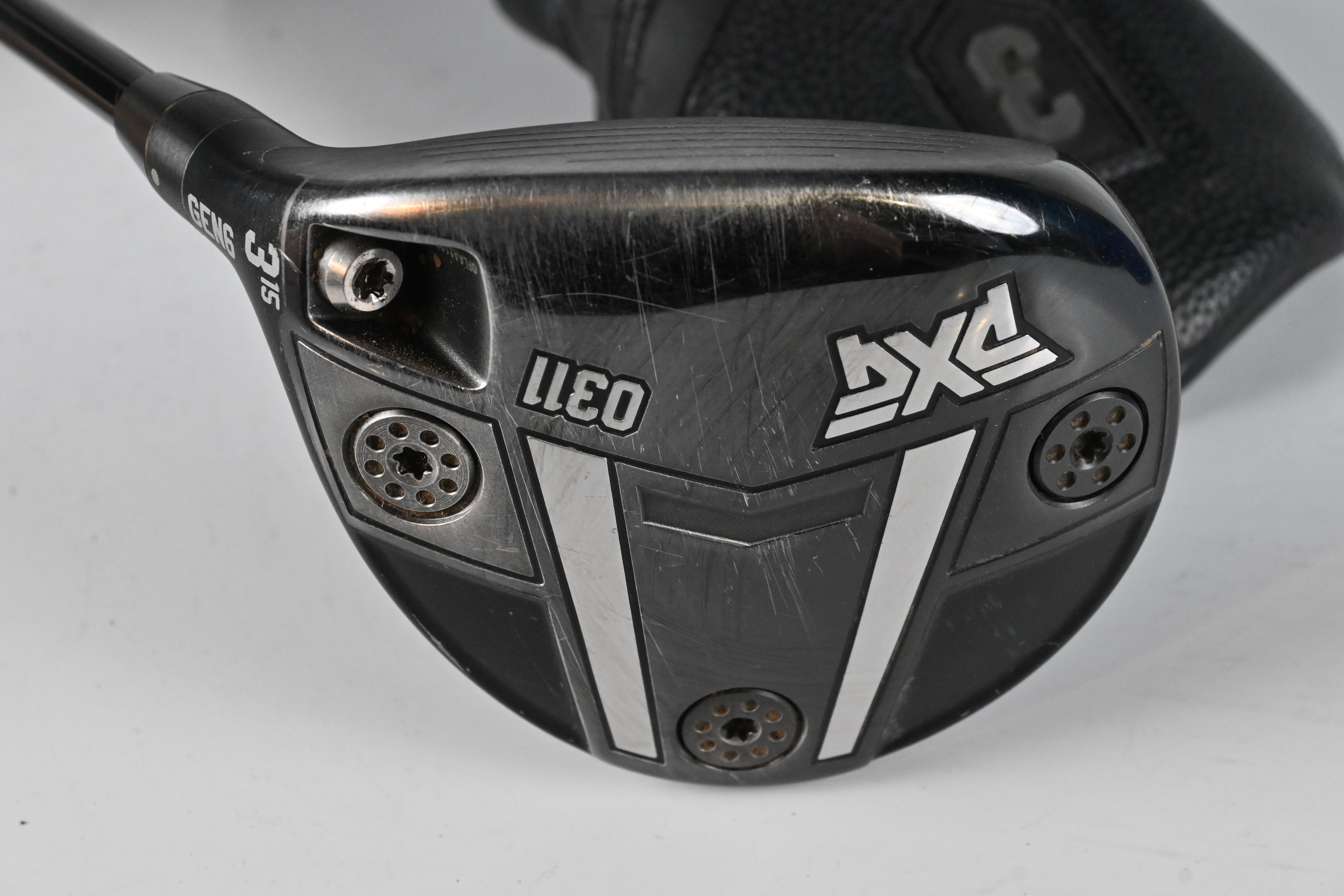 Left Hand PXG 0311 Gen6 #3 Wood / 15 Degree / X-Flex Hzrdus Smoke Blue RDX 70