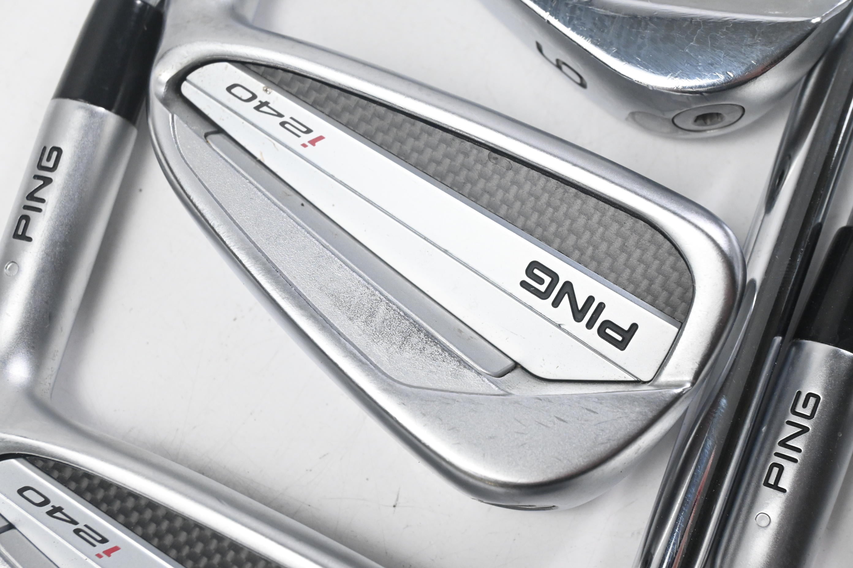 Ping Blueprint S Irons / 4-PW / Silver Dot / X-Flex Project X Rifle Shafts
