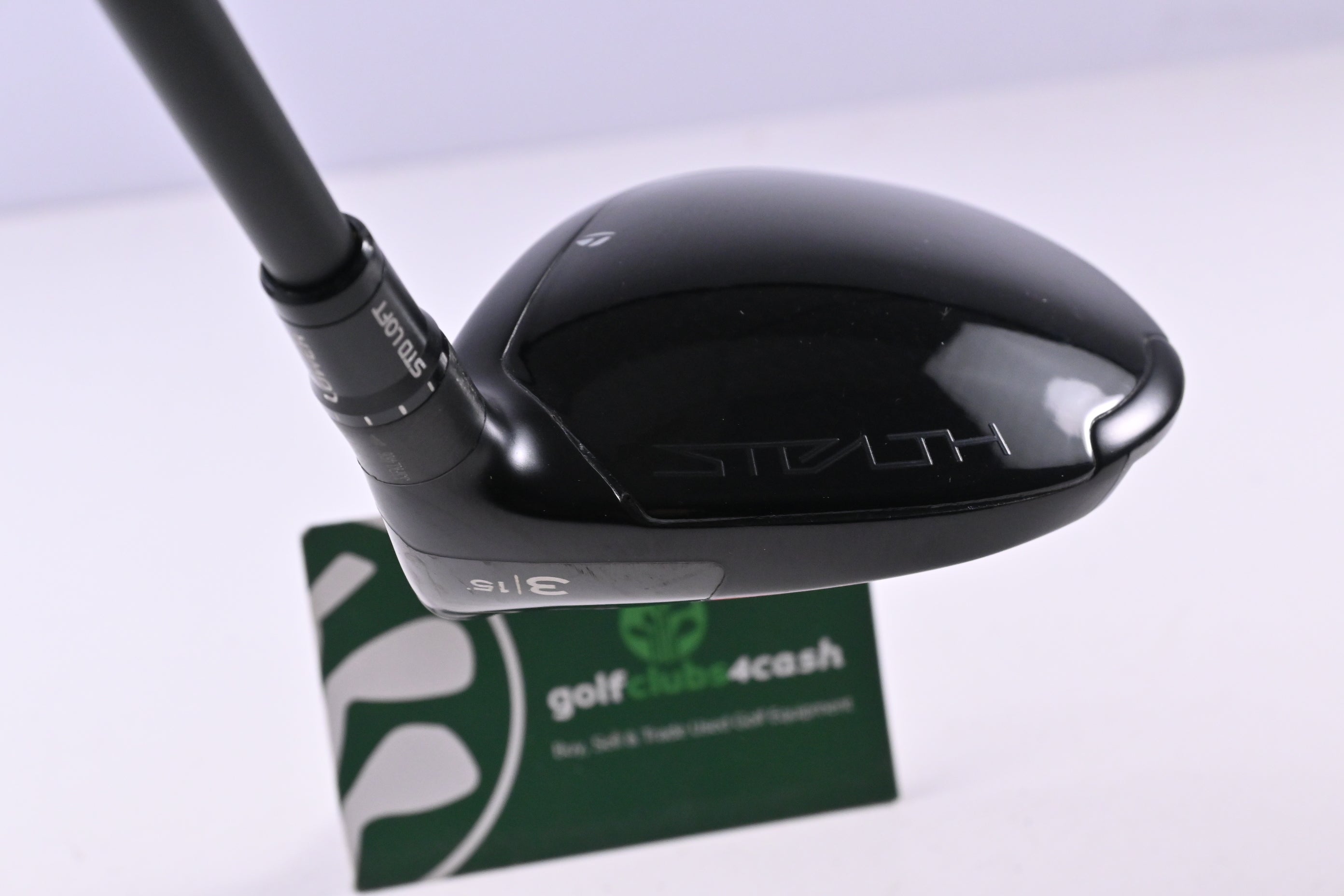 Taylormade Stealth 2 Plus #3 Wood / 15 Degree / X-Flex HZRDUS Yellow 63 Shaft