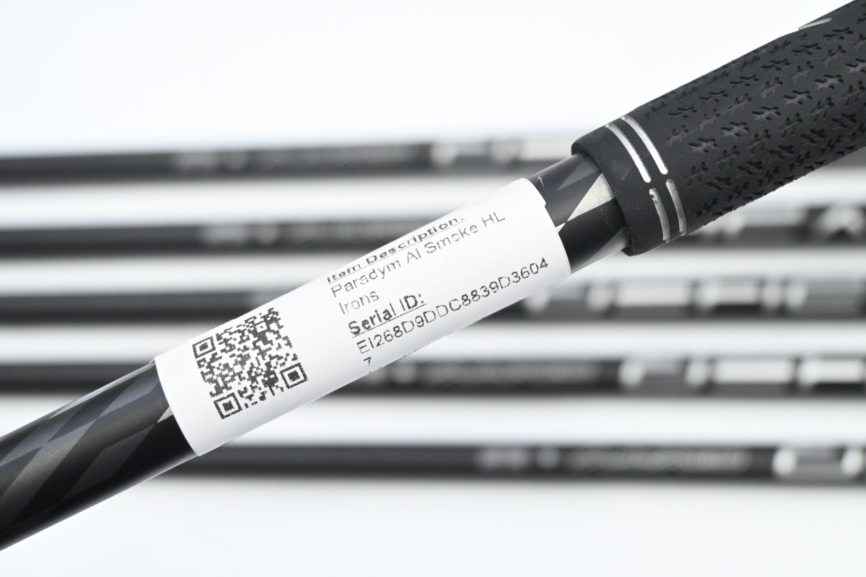 Callaway Paradym Ai Smoke HL Irons / 5-PW / Regular Flex Cypher 60 Shafts