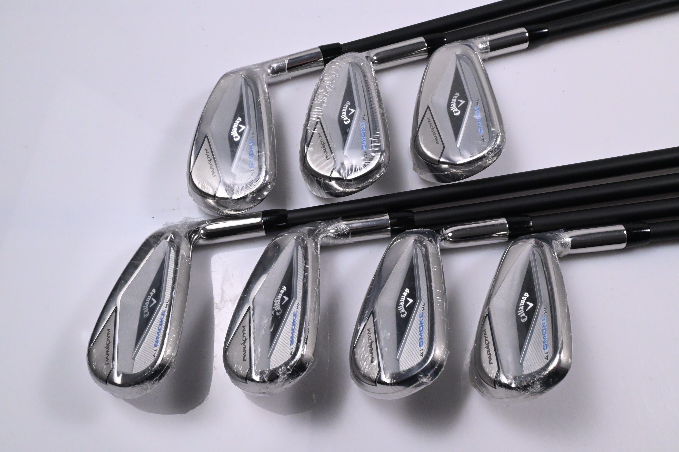 Callaway Paradym Ai Smoke HL Irons / 6-PW+AW+SW / Senior Flex Cypher 2.0 50