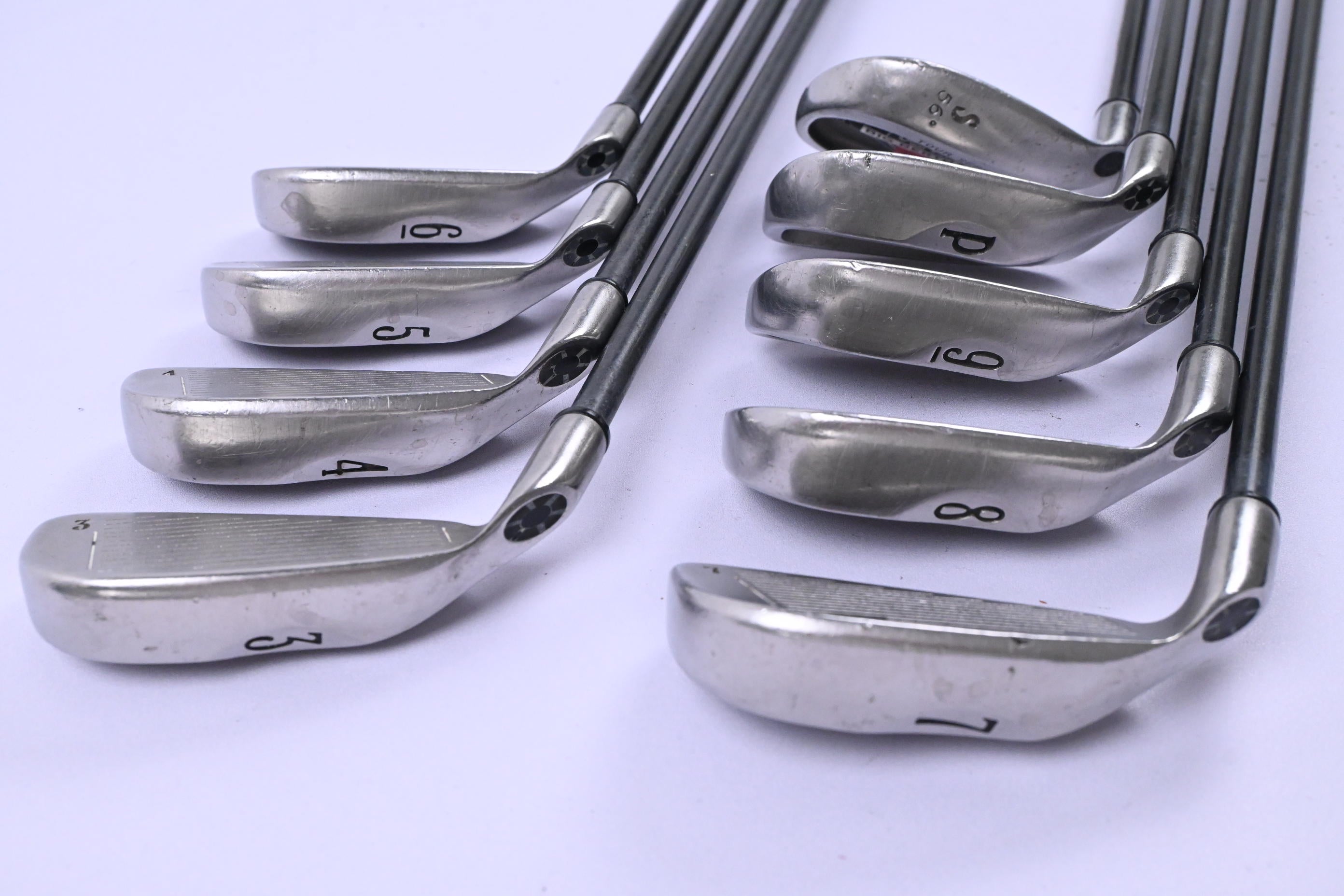 Callaway Big Bertha 1996 Irons / 3-PW+SW / Firm Flex Callaway RCH 96 Shafts