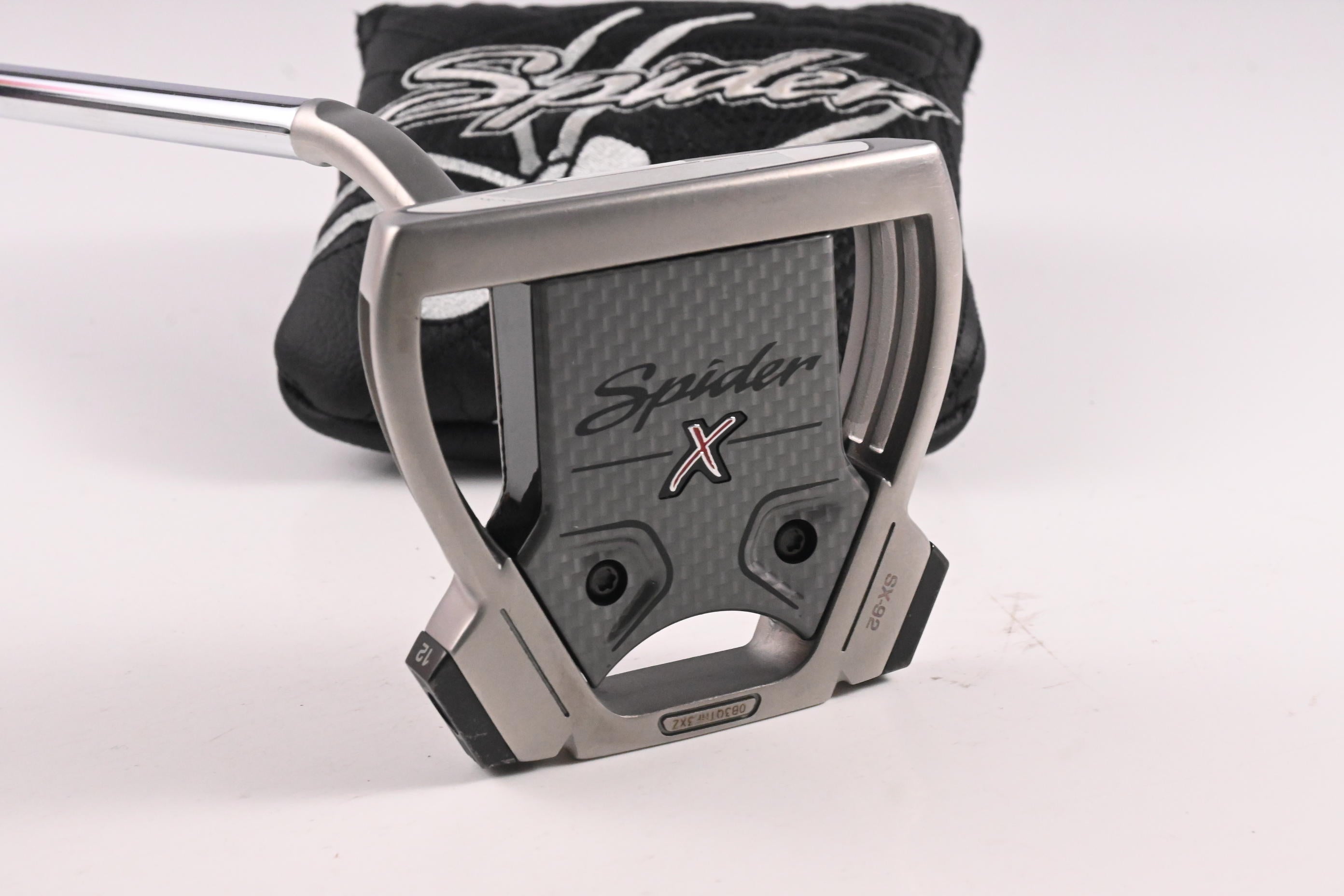 Left Hand Taylormade Spider X Hydro Blast Flow Neck Putter / 33 Inch