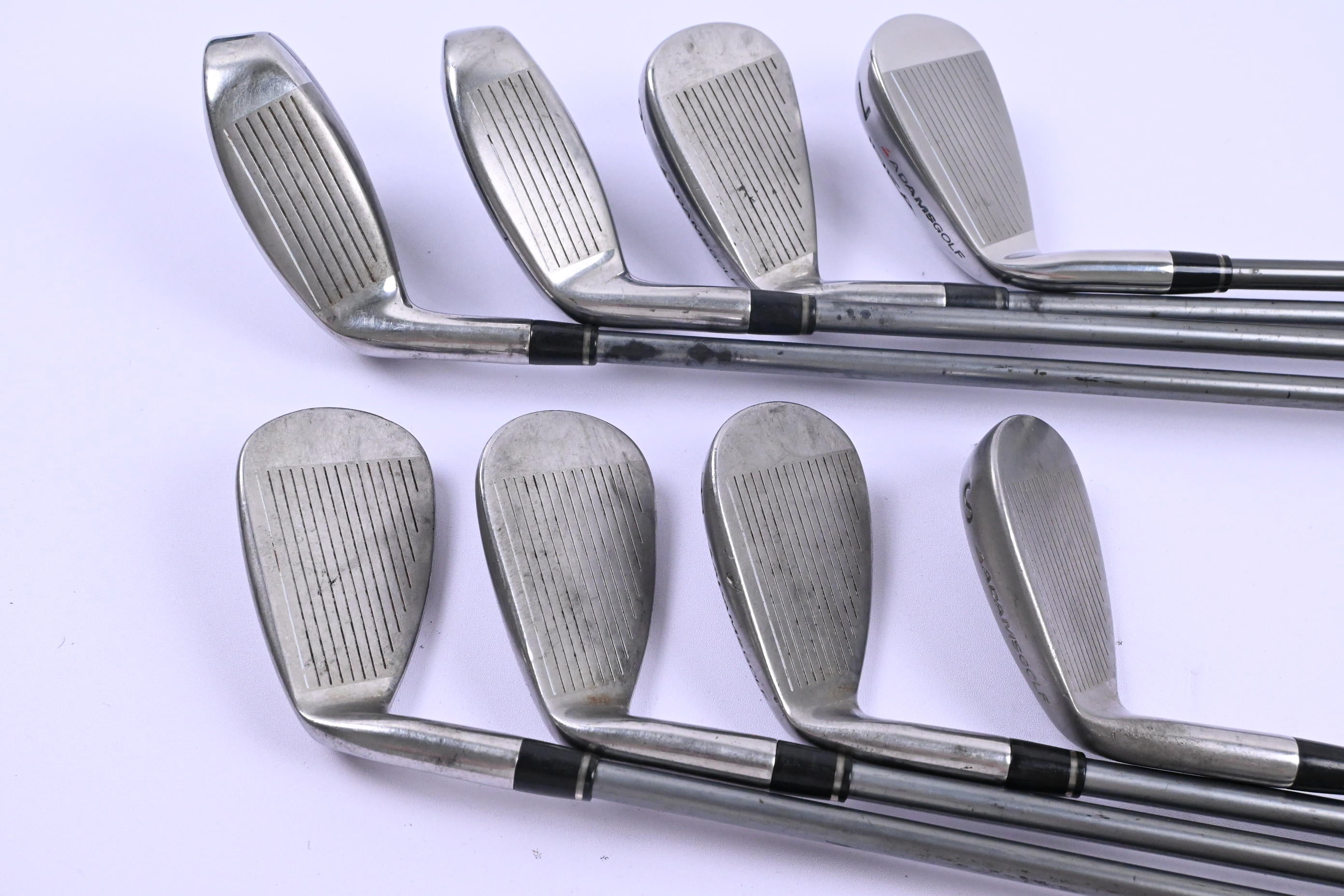 Adams Idea Tech Hybrid Irons / 4-PW+SW / Senior Flex Aldila NVS Hybrid-Lite