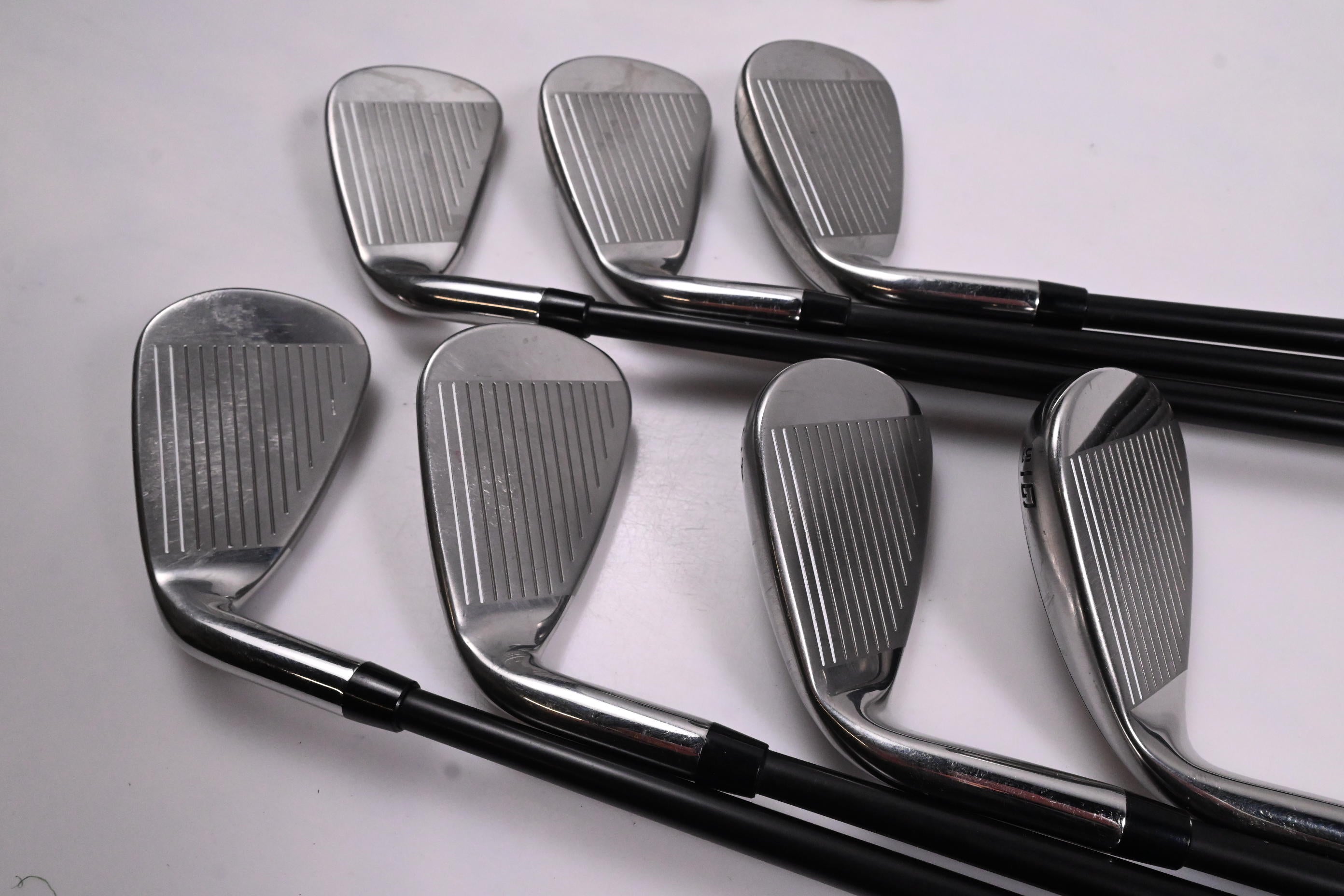Callaway Rogue ST Max OS Irons / 6-PW+AW+GW / Senior Flex Cypher 50 Shafts