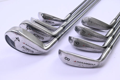 Adams Idea Tech Hybrid Irons / 4-PW+SW / Senior Flex Aldila NVS Hybrid-Lite