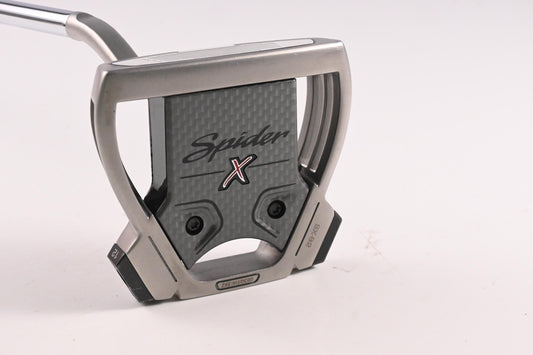 Left Hand Taylormade Spider X Hydro Blast Flow Neck Putter / 33 Inch
