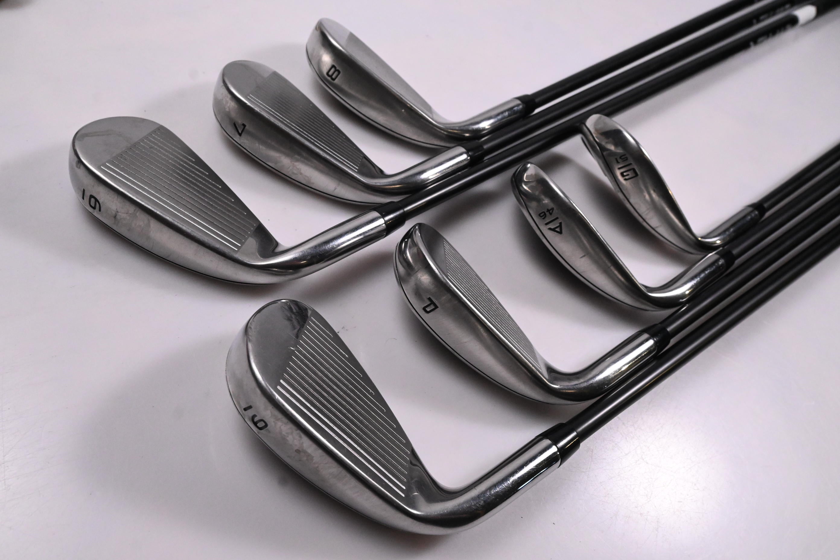 Callaway Rogue ST Max OS Irons / 6-PW+AW+GW / Senior Flex Cypher 50 Shafts