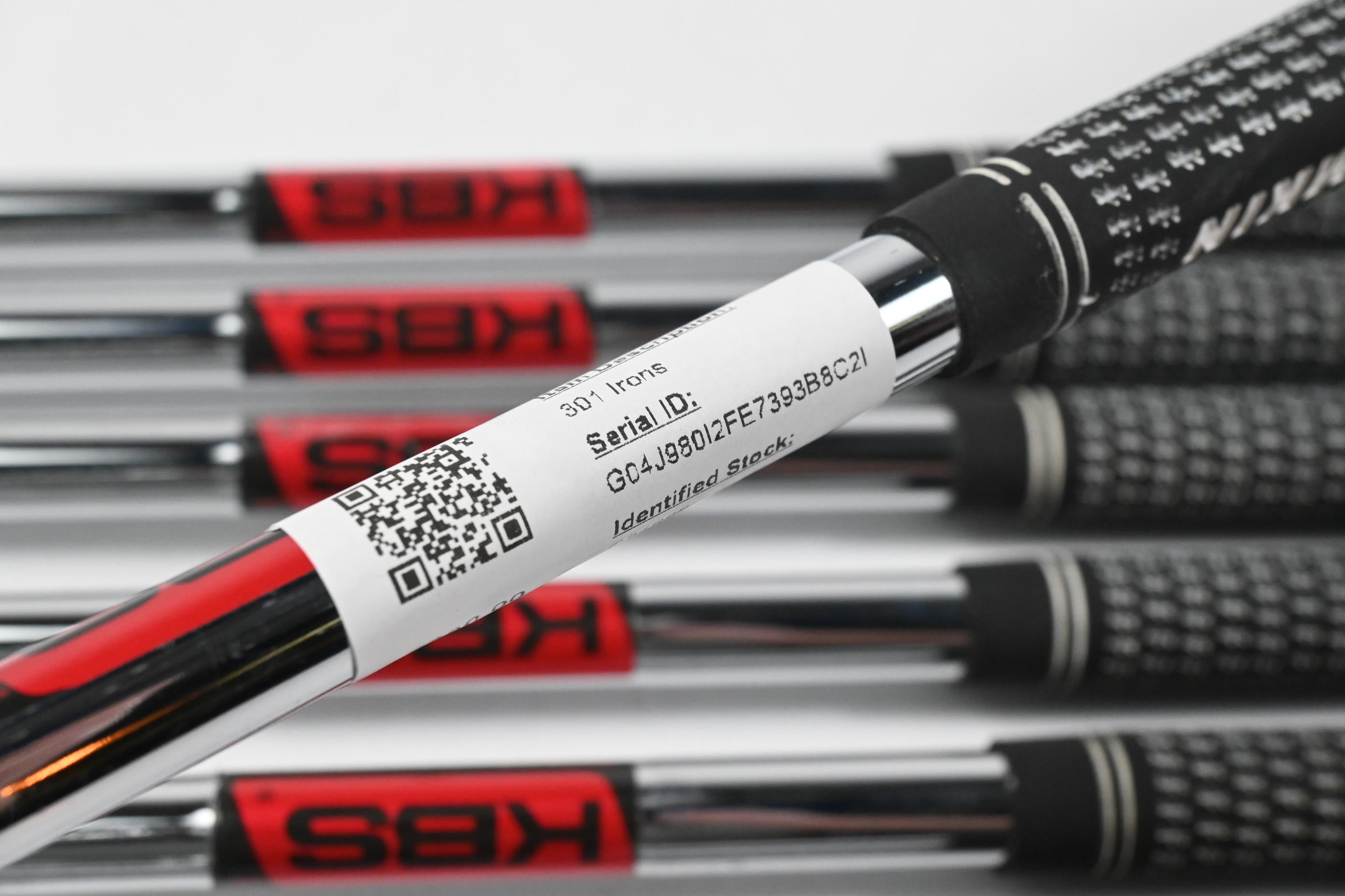 Takomo 301 CB Irons / 4-PW / Stiff Flex KBS Tour 120 Steel Shafts