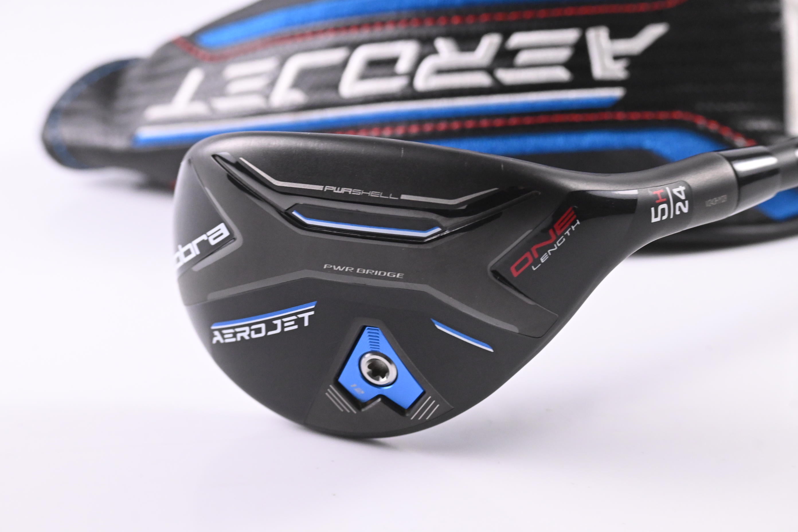 Cobra Aerojet One Length #5 Hybrid / 24 Degree / Regular Flex KBS PGI 75 Shaft