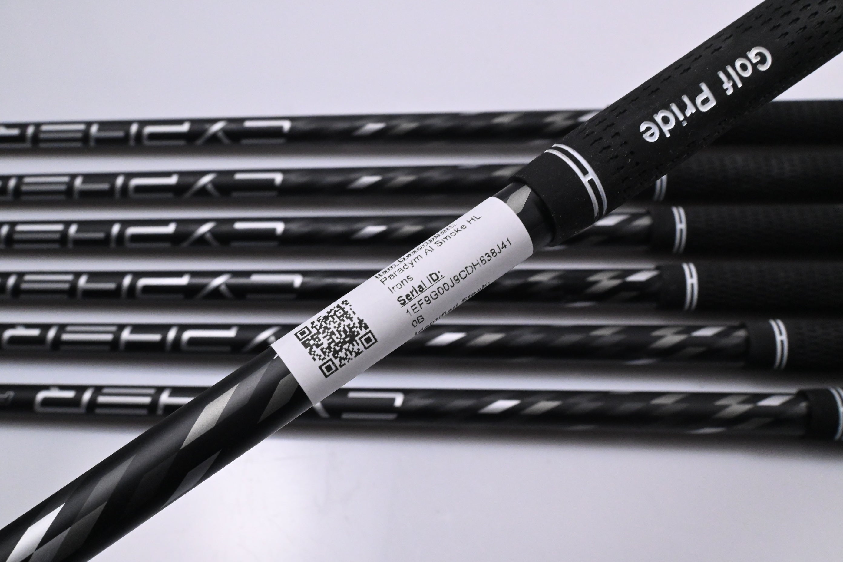 Callaway Paradym Ai Smoke HL Irons / 6-PW+AW+SW / Senior Flex Cypher 2.0 50