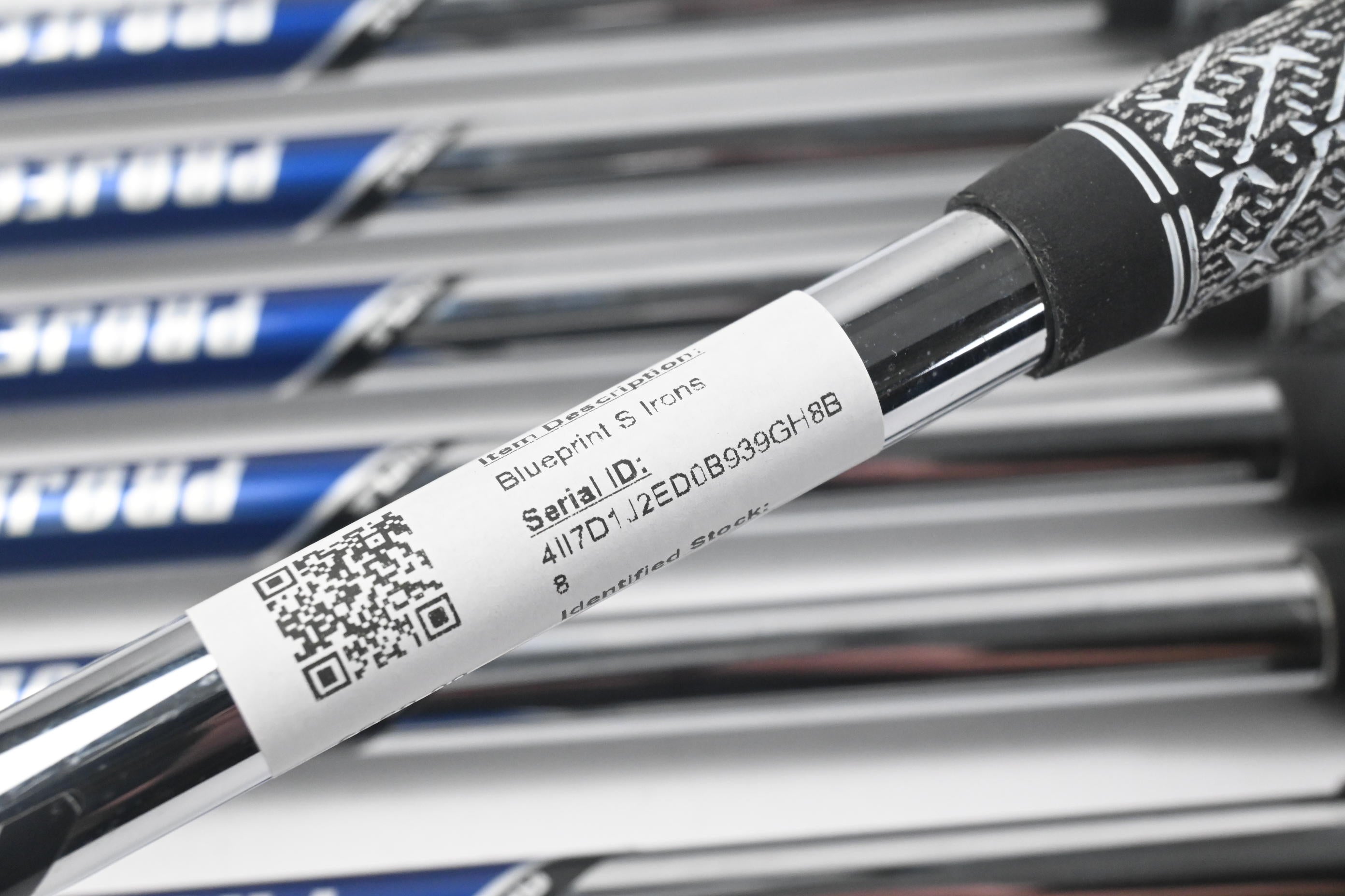 Ping Blueprint S Irons / 4-PW / Silver Dot / X-Flex Project X Rifle Shafts