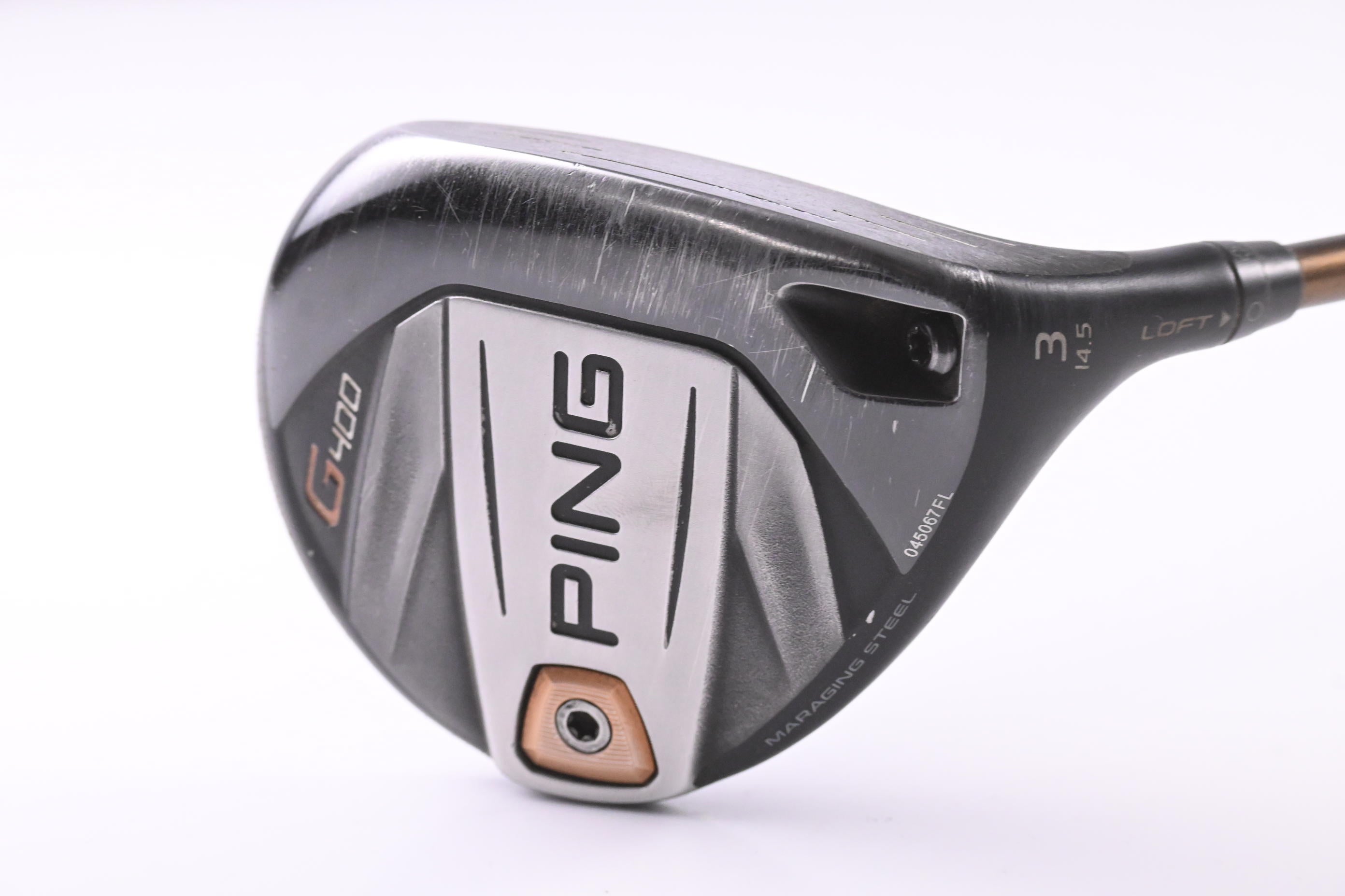Ping G400 #3 Wood / 14.5 Degree / Senior Flex Ping Alta CB 65 Shaft